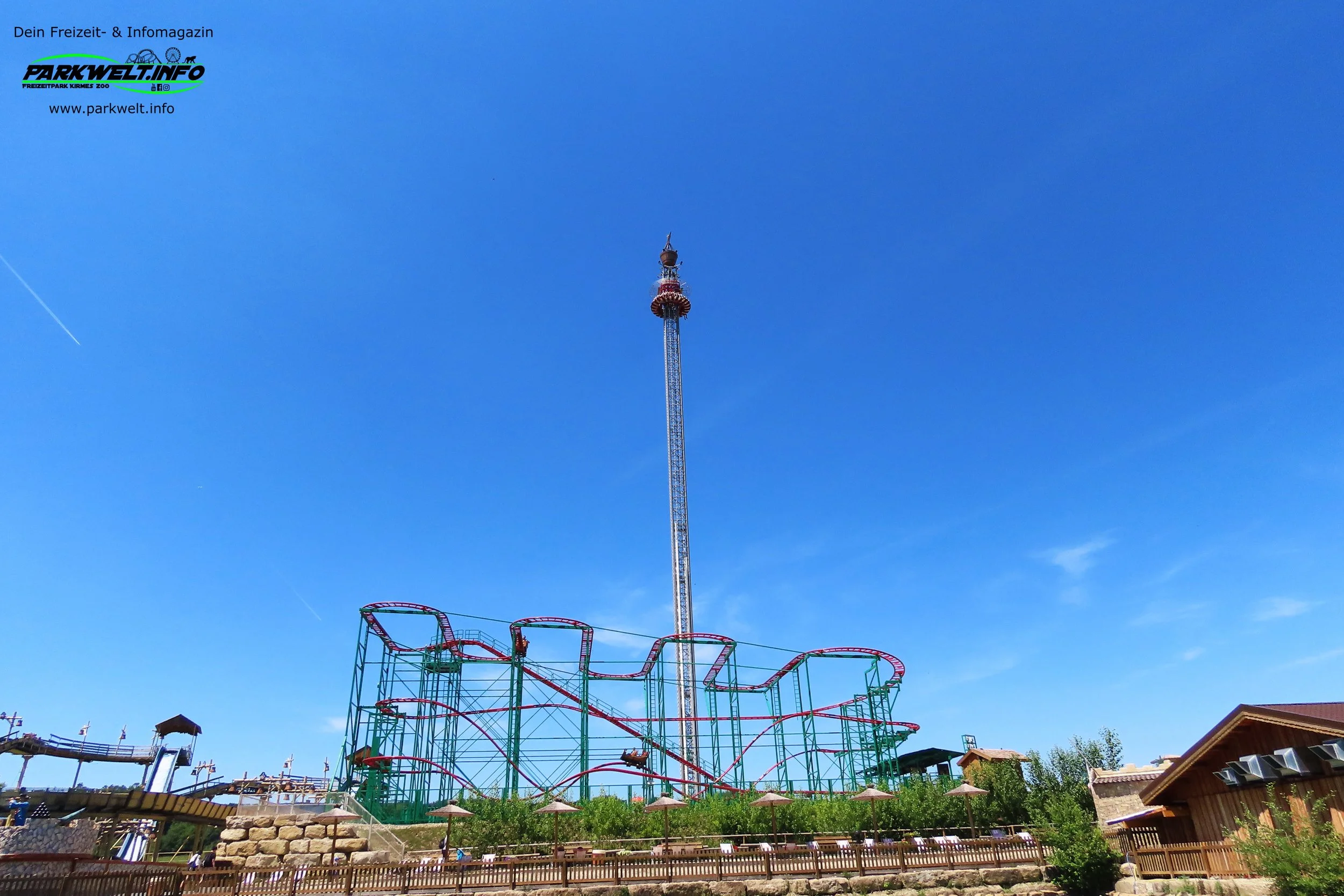 80 Meter freier Fall im Eifelpark – Nervenkitzel für kurze Zeit