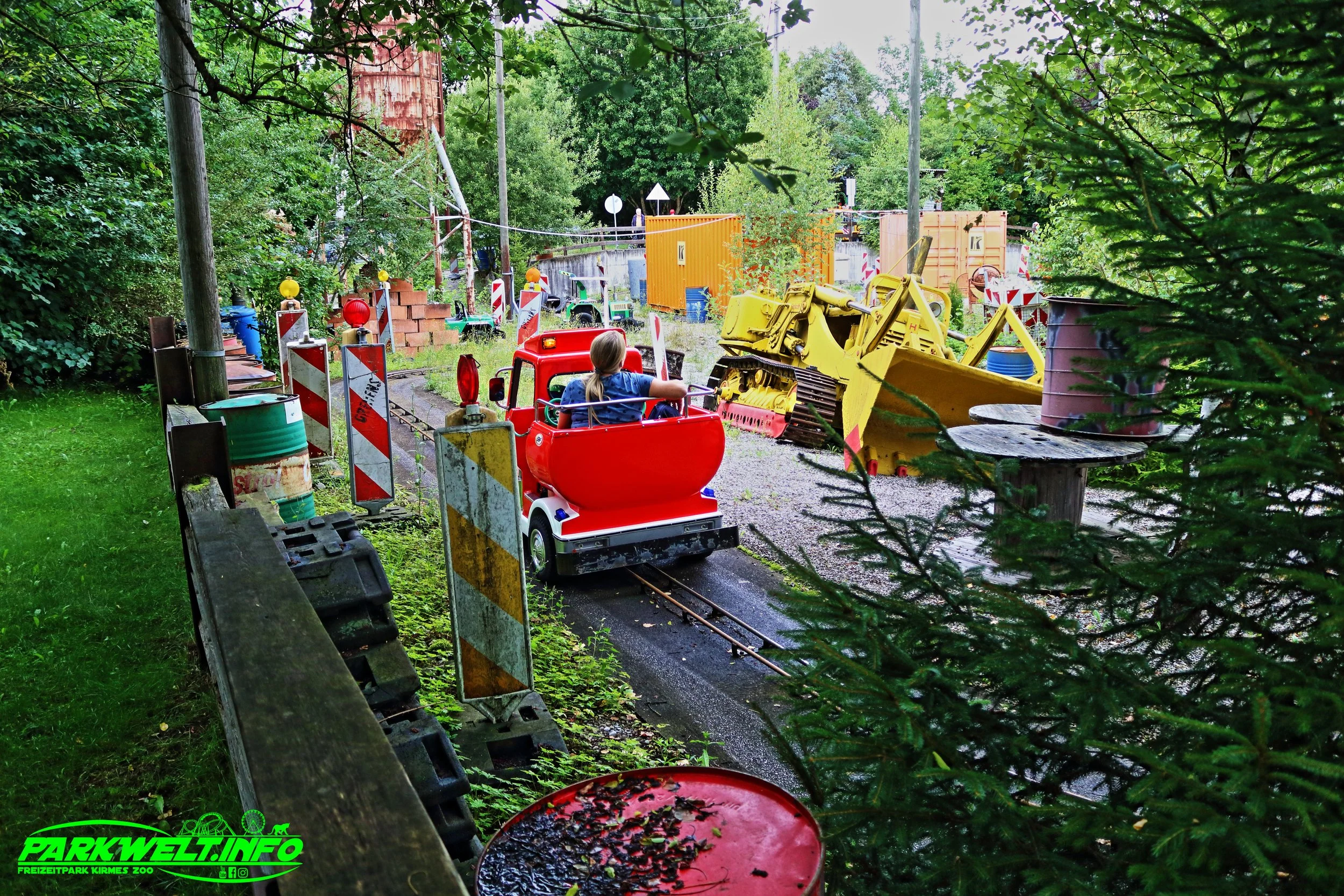 Baustellenfahrt Allgäu Skyline Park SBF Visa Group Mini Trucks