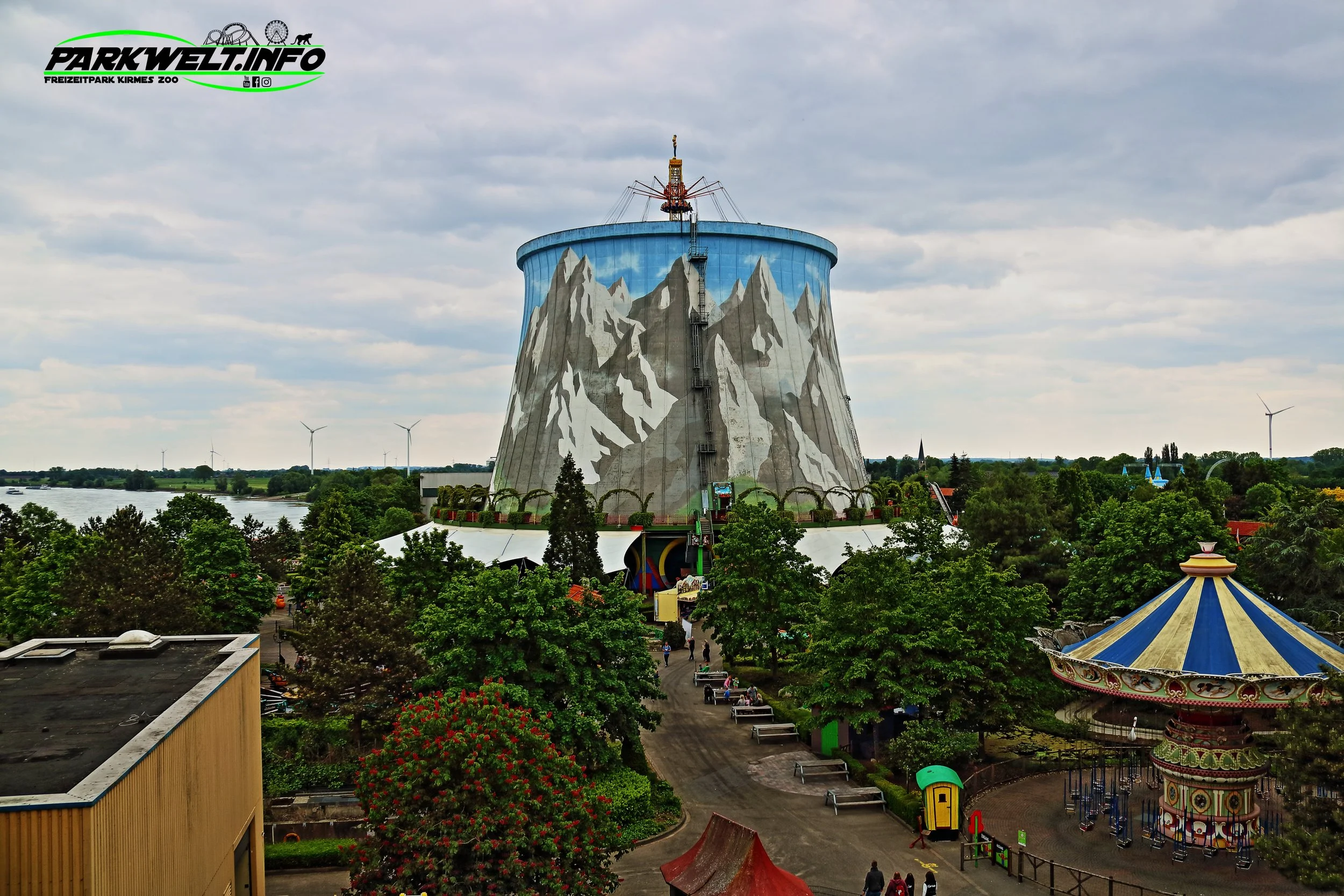 Wunderland Kalkar Kernis Familienpark Achterbahn Park Plan Map Guid
