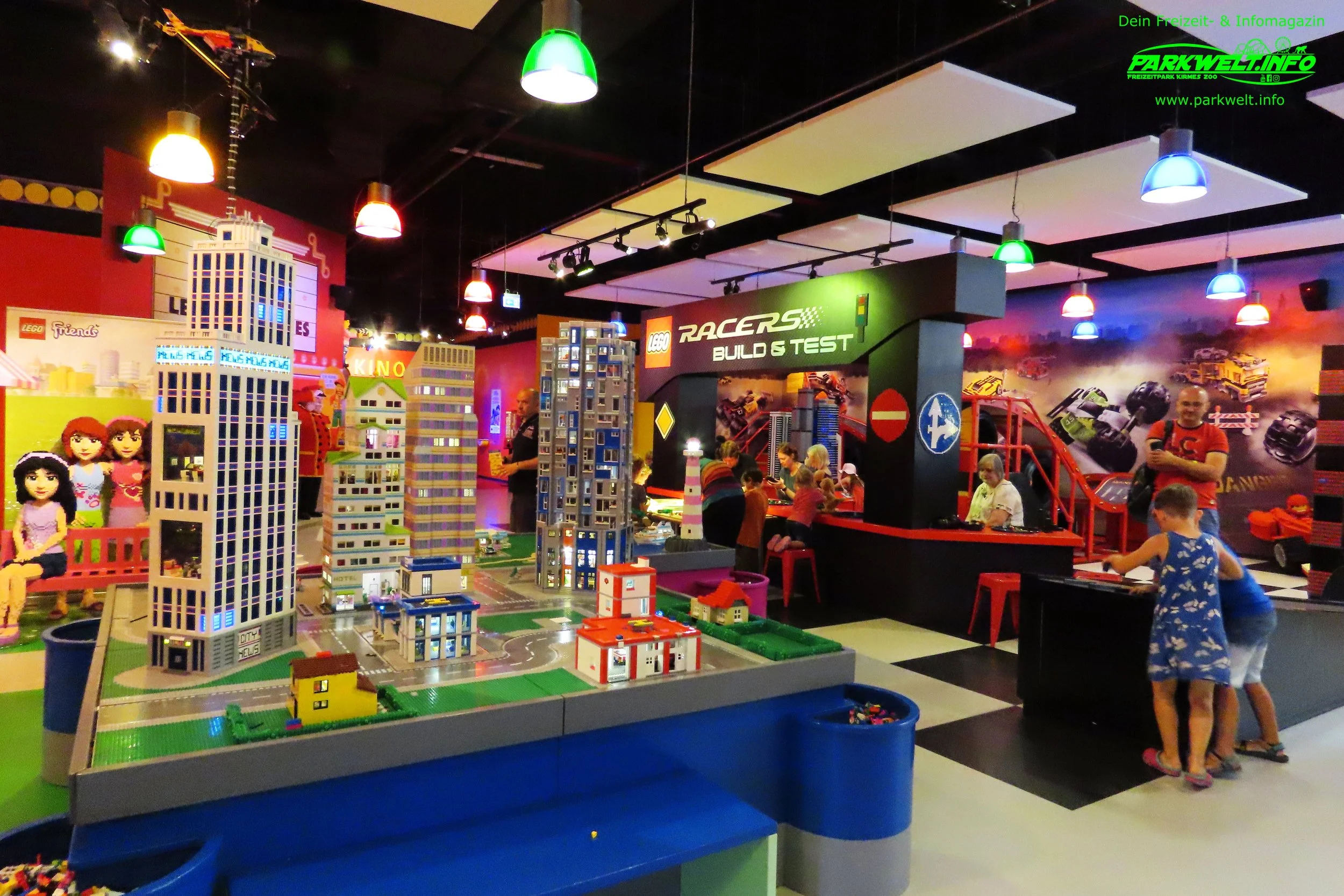 Legoland Discovery Centre Oberhausen Freizeitpark Centro Themepark Attraktionen Indoor Park Plan map Guide Fahrgeschäfte Adresse