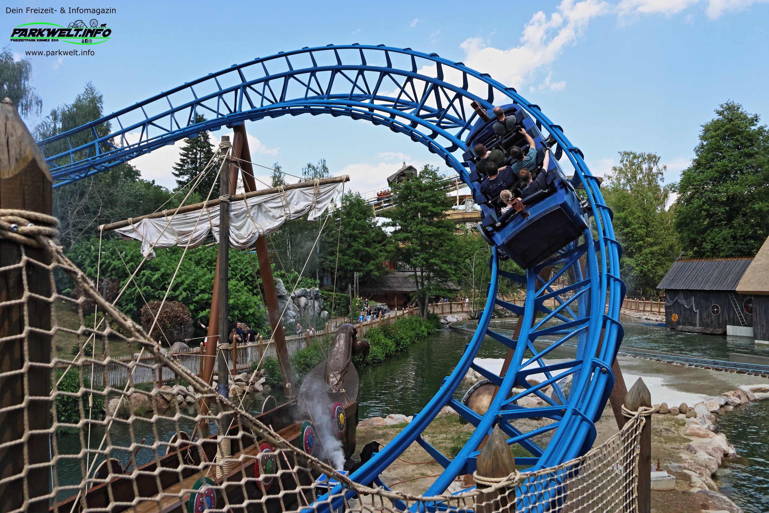 DØNNERVIND, Freizeitpark Plohn, Plohn Neuheit 2026, Eröffnung DØNNERVIND, Freizeitpark Sachsen, Familienachterbahn, Wikinger Attraktion, Freizeitpark News, Achterbahn Neuheit, Freizeitpark Deutschland, Freizeitpark Plohn 2026