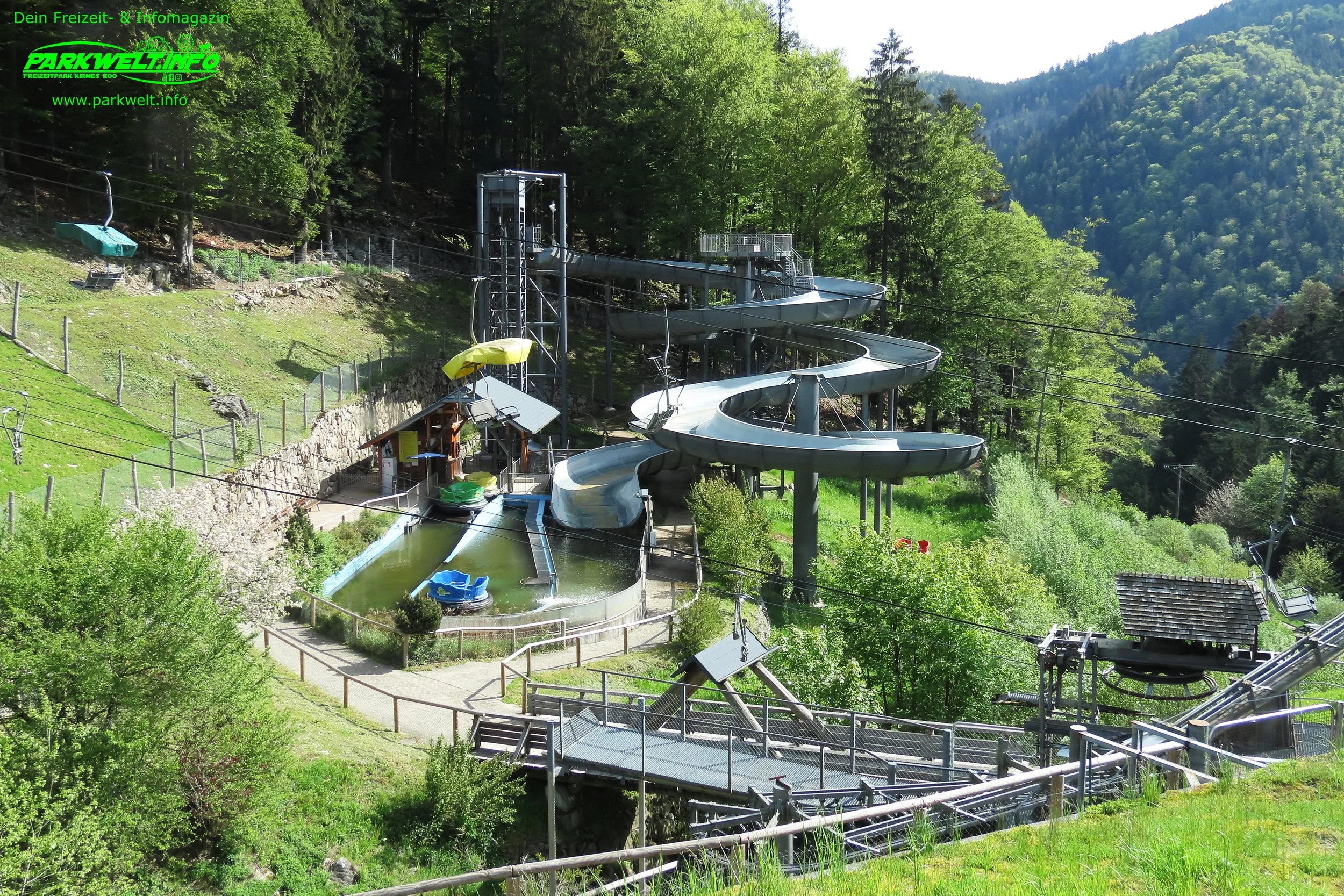 River Splash abc Rides Rafting Steinwasen Park Baden Württemberg Freizeitpark Themepark Wildpark  Oberried Attraktionen Fahrgeschäfte Achterbahn Rodelbahn Infos Info News Schwarzwald Seilbahn