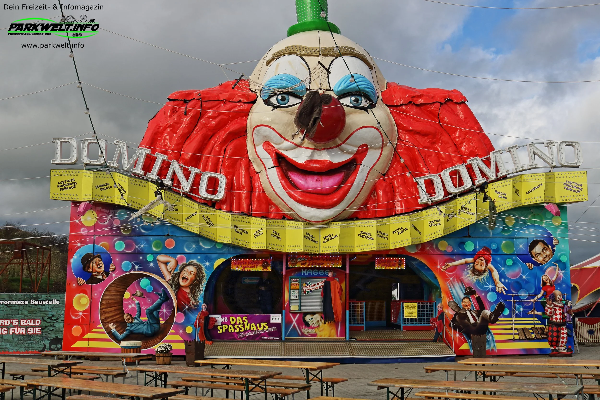 Domino Fun House Attraktion Eifelpark Gondorf
