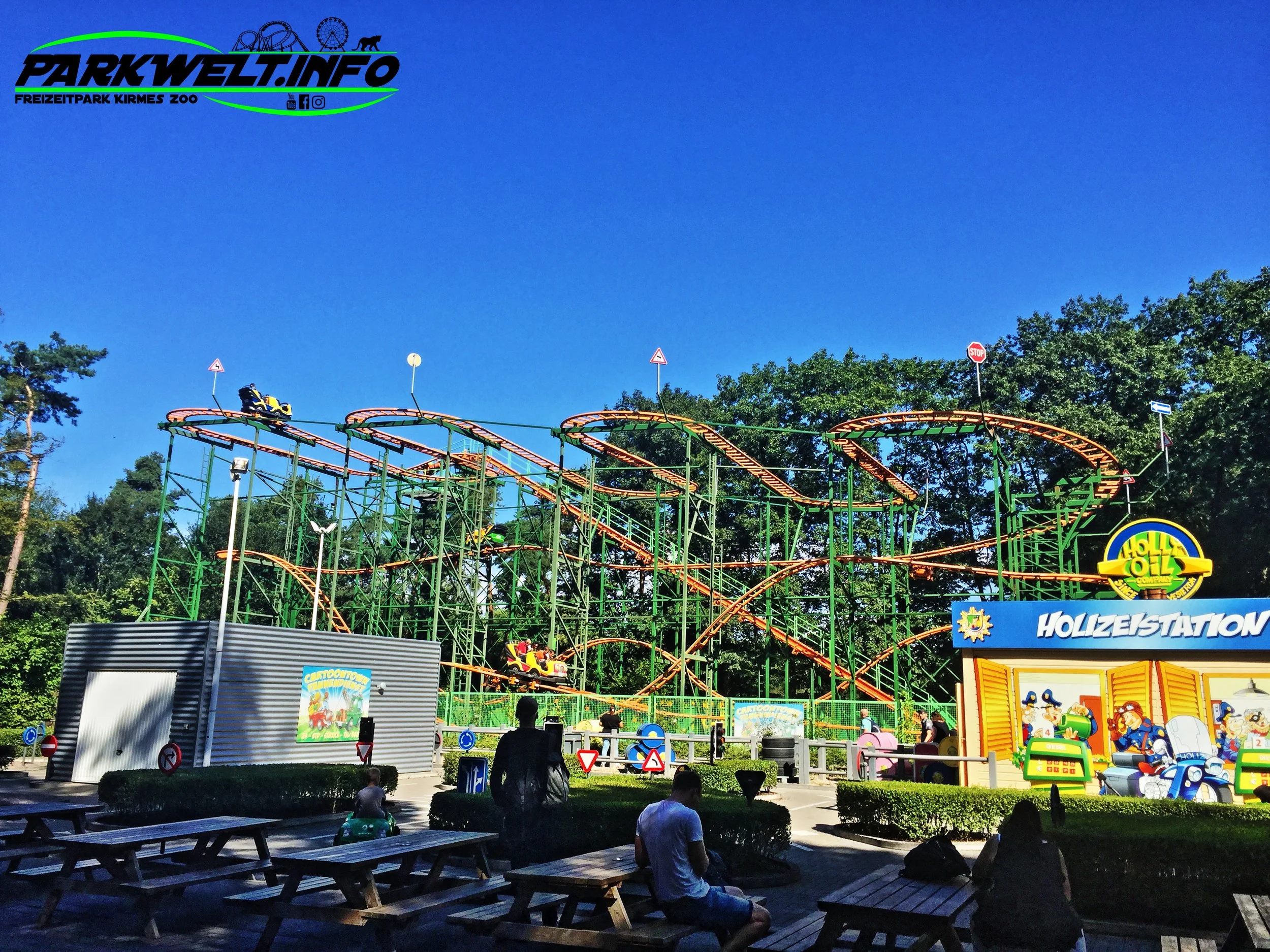 Holly´s Wilde Autofahrt  Achterbahn Käpt´n Jack´s Wilde Maus im Eifelpark Gondorf