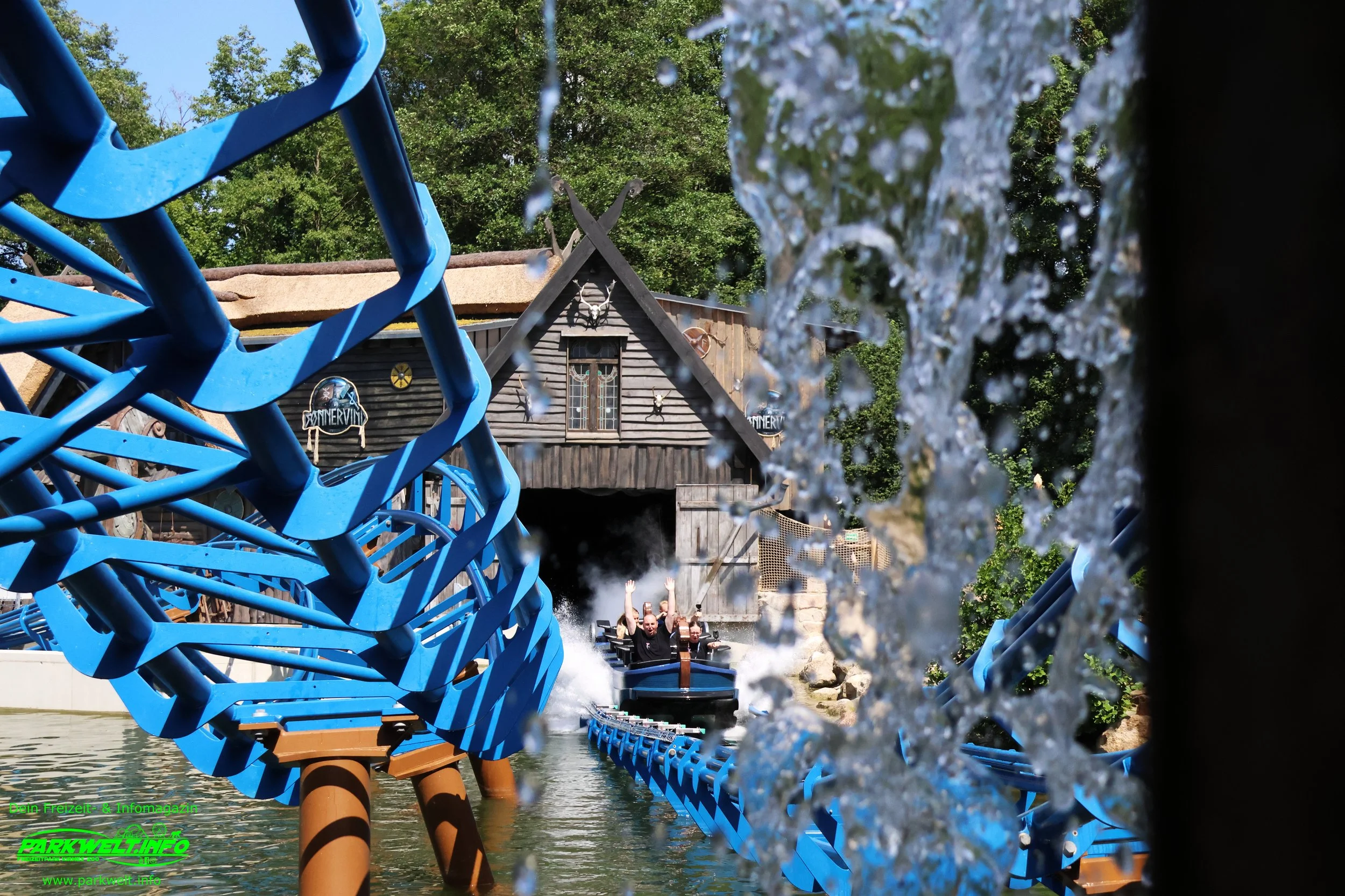 DØNNERVIND, Freizeitpark Plohn, Plohn Neuheit 2026, Eröffnung DØNNERVIND, Freizeitpark Sachsen, Familienachterbahn, Wikinger Attraktion, Freizeitpark News, Achterbahn Neuheit, Freizeitpark Deutschland, Freizeitpark Plohn 2026