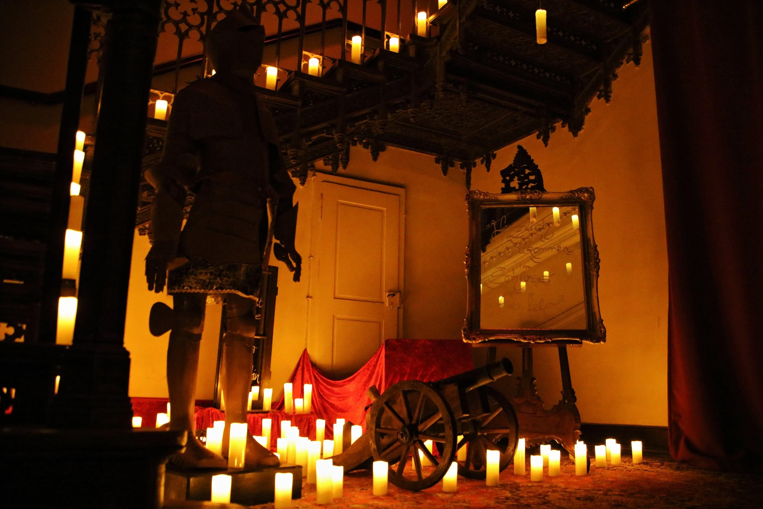 Schloss Arenfels Schlossleuchten Neuwied Bad Hönningen Event Lichter Projektion Familie Ausflug 
