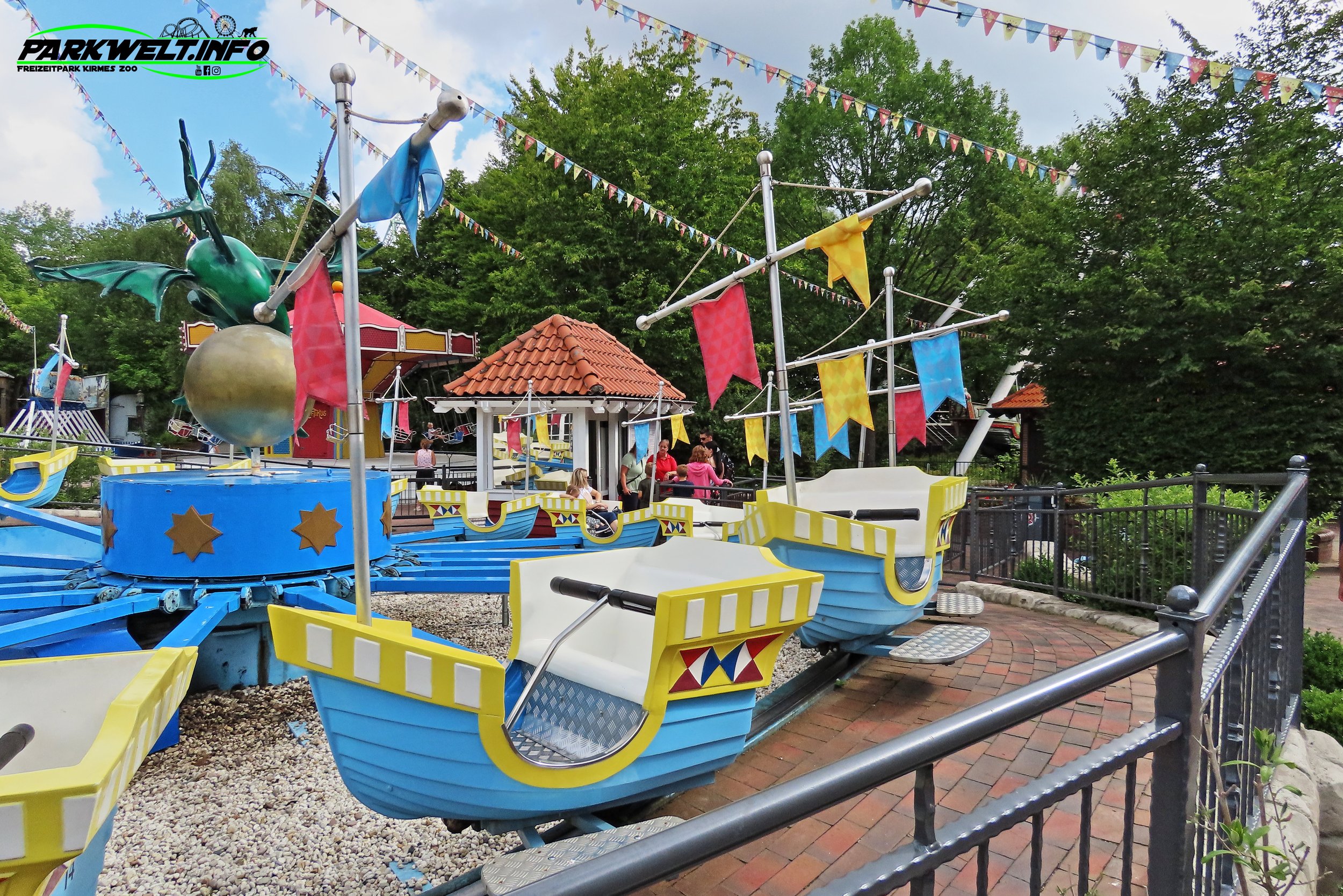 Koggenfahrt Mack Rides Peter Pan Koggen Fahrt Hansa Park Freizeitpark Themepark Ostsee Sierksdorf Info Map Guide Attraktionen Fahrgeschäfte Park Plan Achterbahn