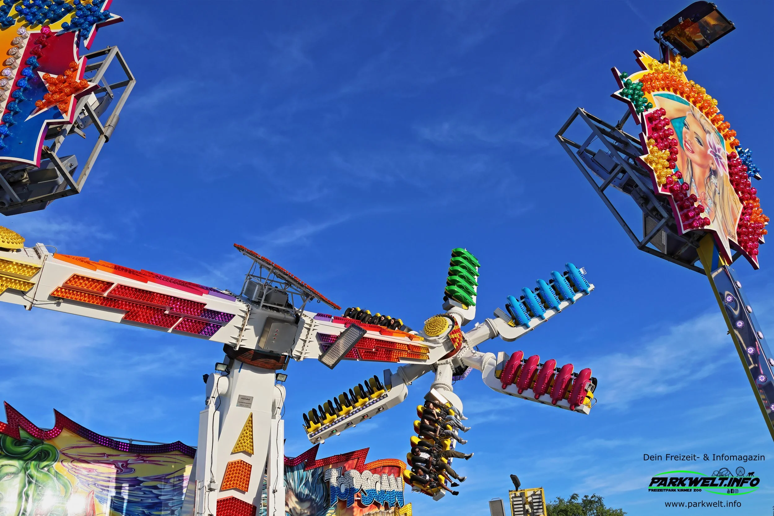 Top Scan Poseidons Rache Mondial Pourrier Köhrmann Kirmes Volksfest Carnaval Frankreich France