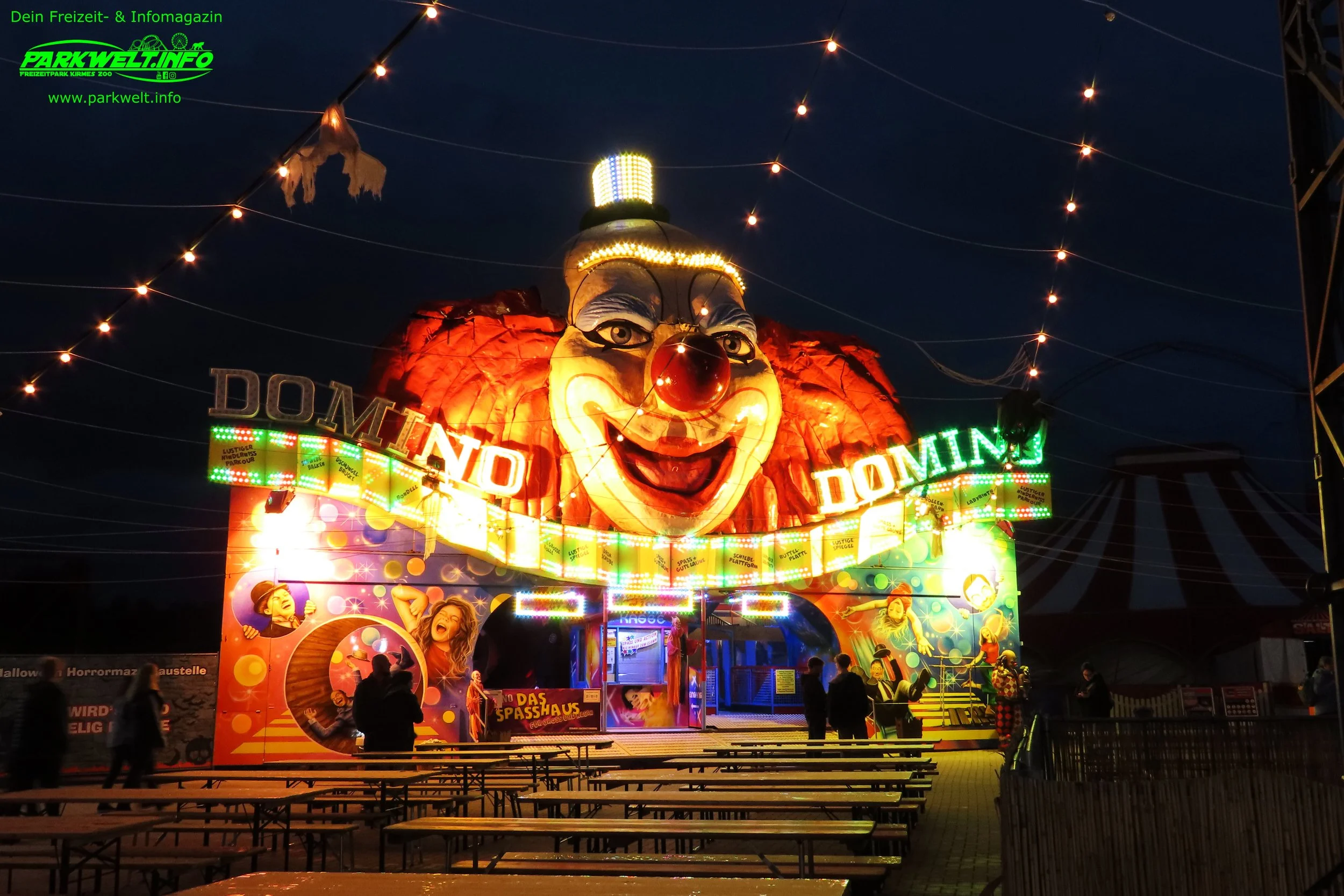 Domino Fun House Attraktion Eifelpark Gondorf