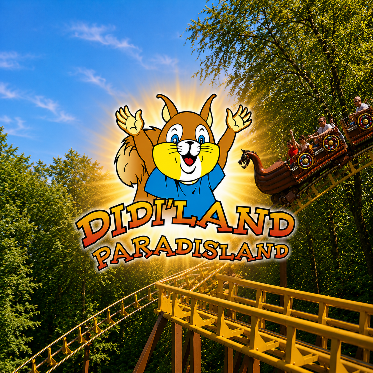Didiland Freizeitpark Themepark Amusementpark Info Preise Attraktionen Achterbahn Park Plan Frankreich Europa Bilder Adresse