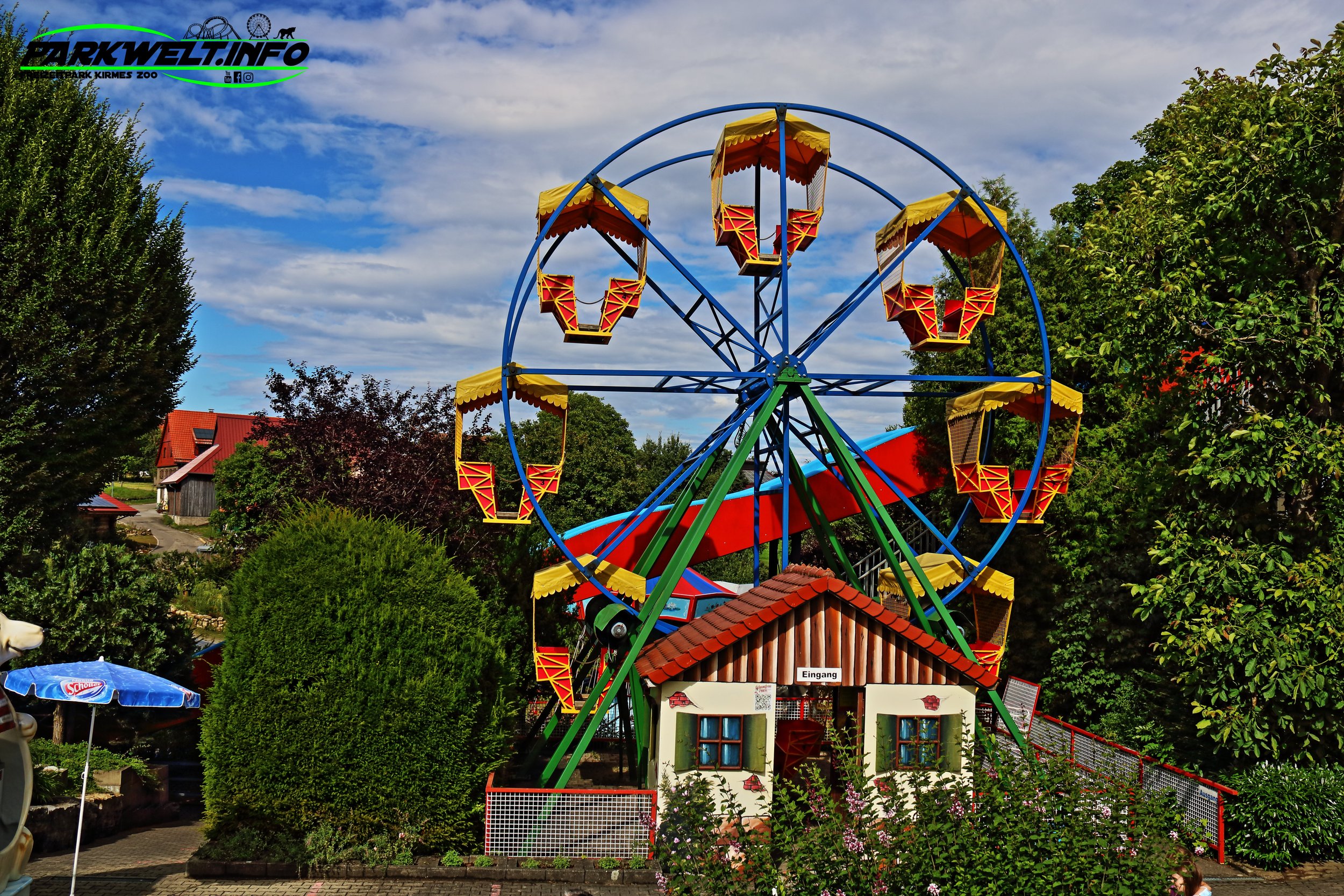 Schwaben Park Freizeitpark Riesenrad Fahrgeschäfte Attraktionen