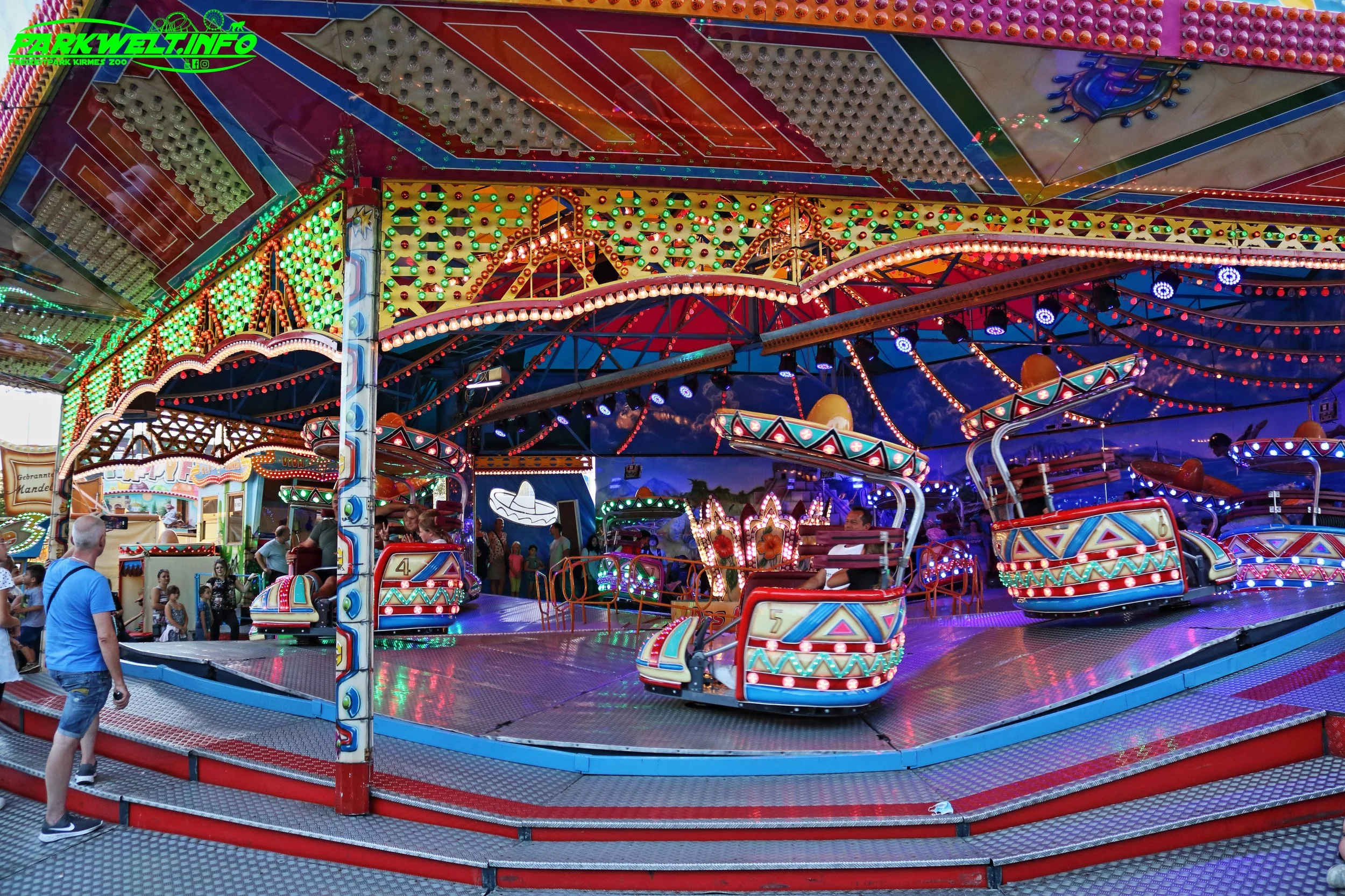 Viva Mexico Nülken Mack Rides Walzerfahrt Volksfest Kirmes Fahrgeschäft