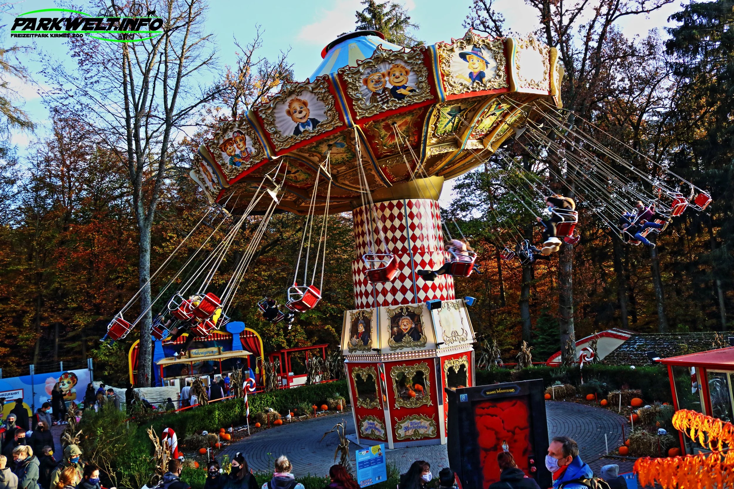 Himmelsstürmer Zierer Wellenflug Kettenkarussell Taunus Wunderland Freizeitpark
