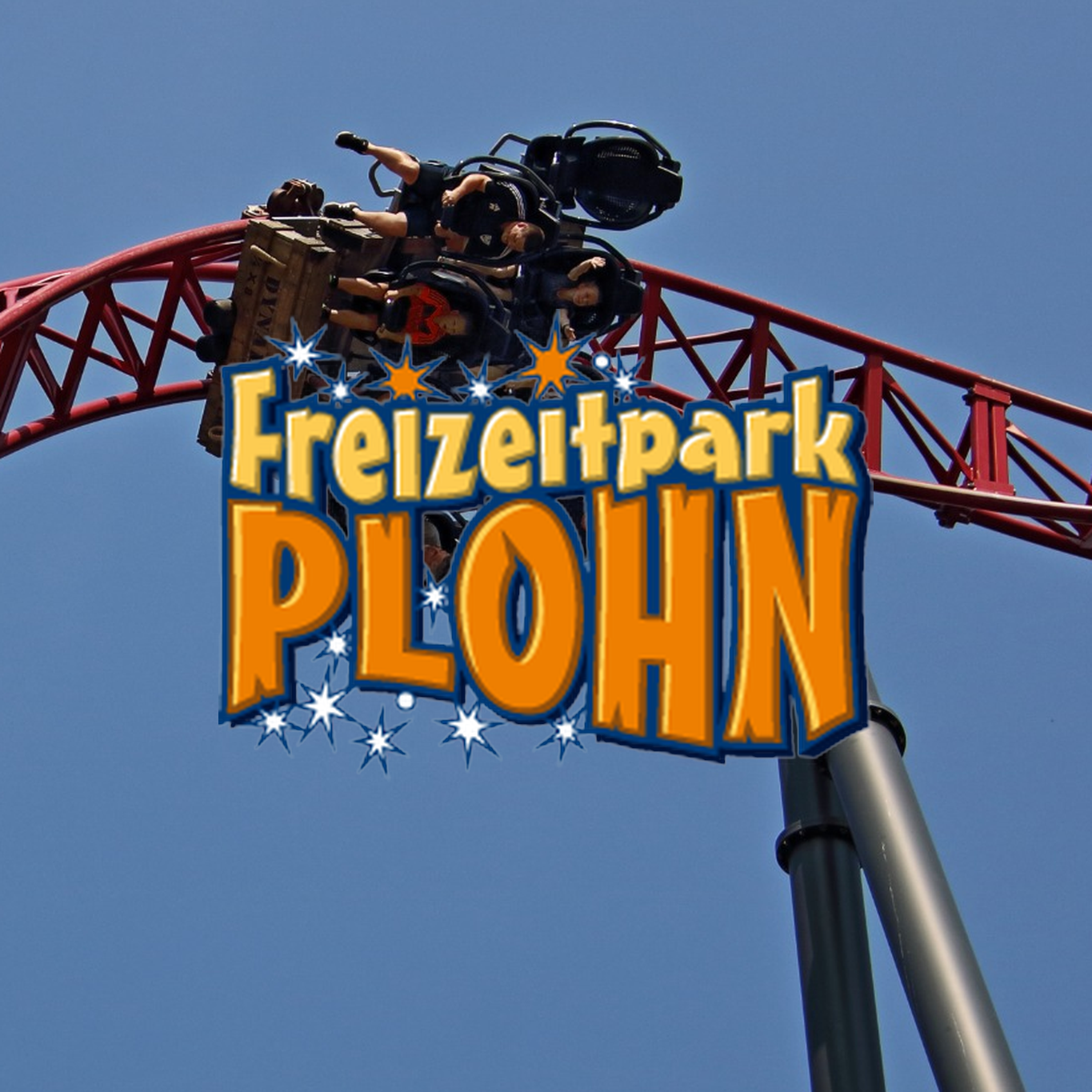 Eine Achterbahn im Freizeitpark Plohn Plohn Freizeitpark Tthemepark Sachsen Attraktionen Fahrgeschäfte Achterbahn Dynamite Info News Lengenfeld Adresse Preise Event Park Plan Map Guide