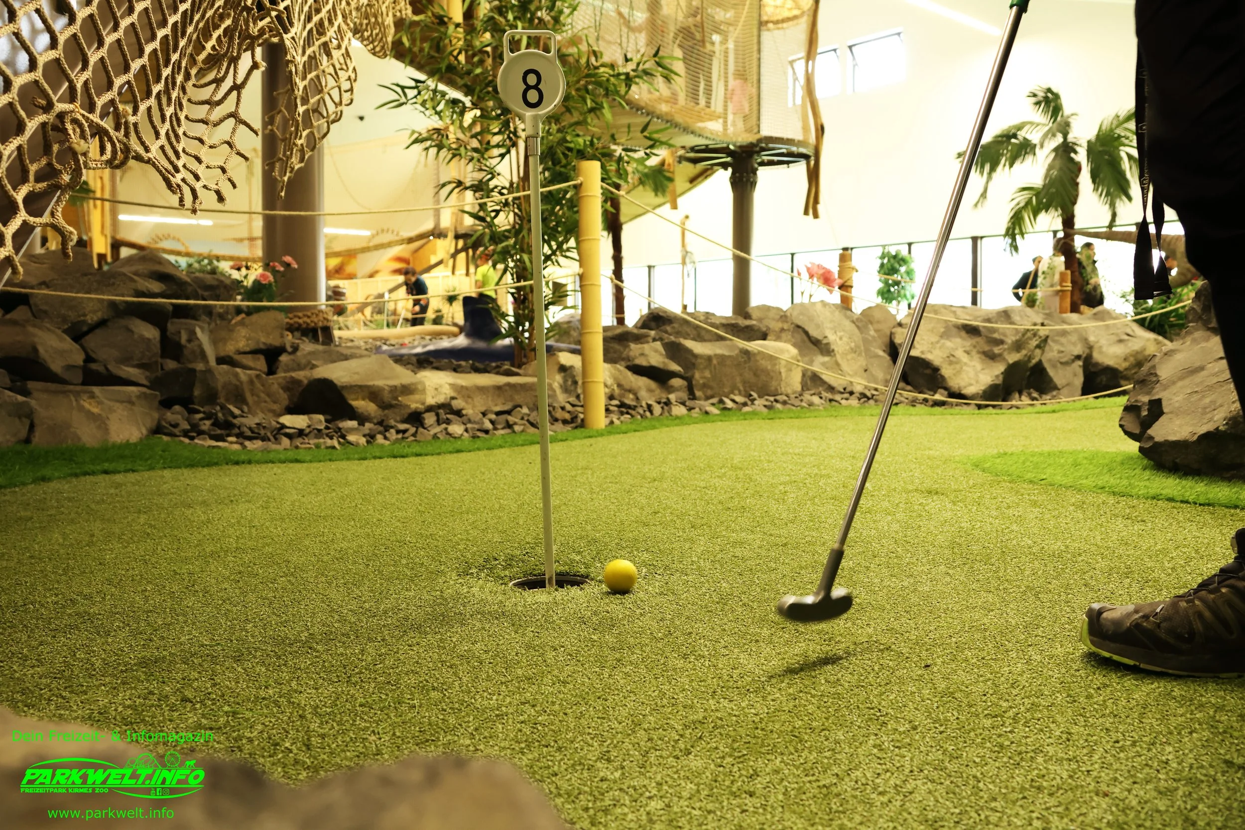 Geheime Welt Kobern Gondorf Freizeitpark Ausflugsziel Minigolf Infoor Freizeit Klettergarten Rheinland Pfalz Kinder Dinos