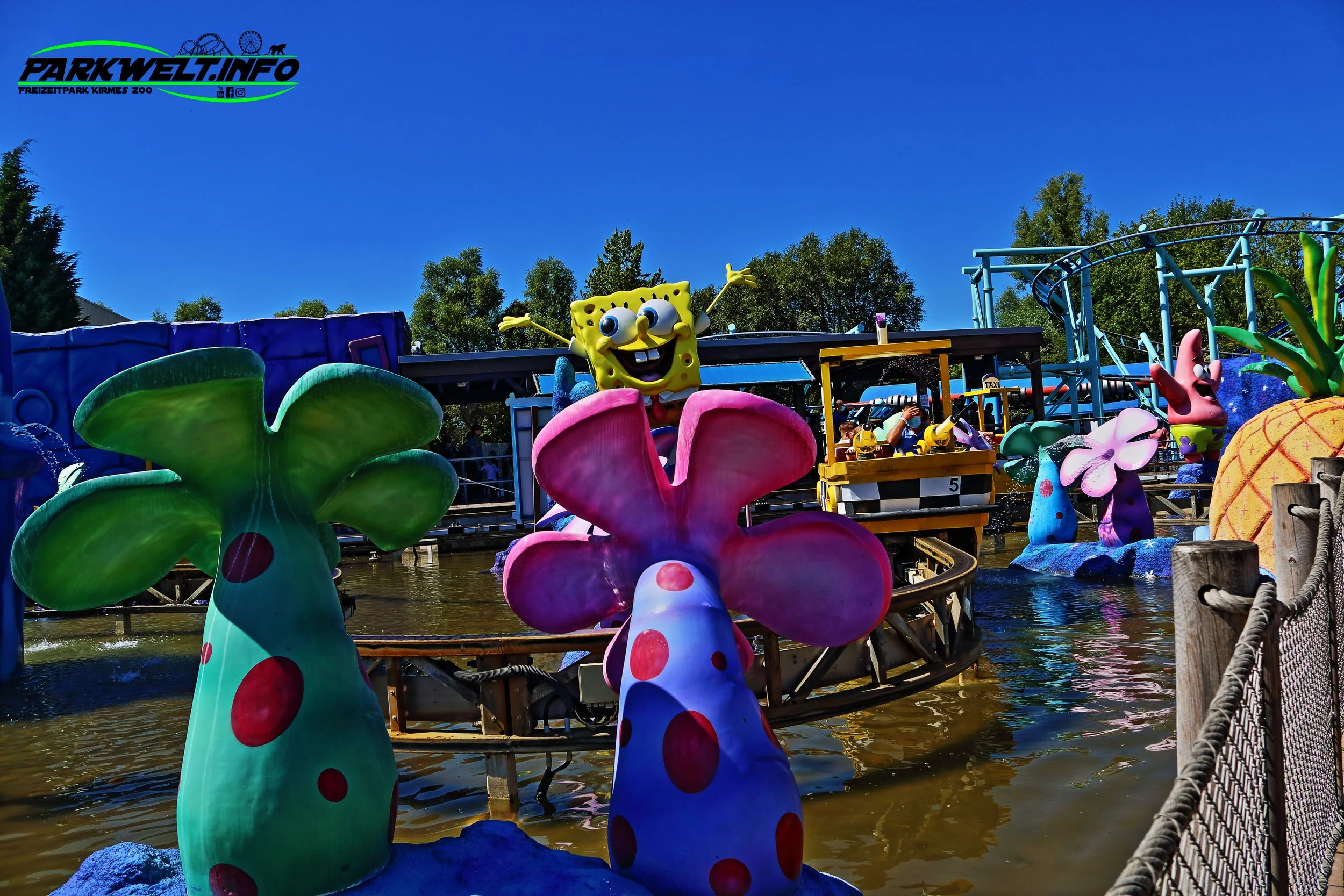 spongebobs splash bash attraktion movie park freizeitpark themepark filmpark bottrop germany achterbahn attraktionen info