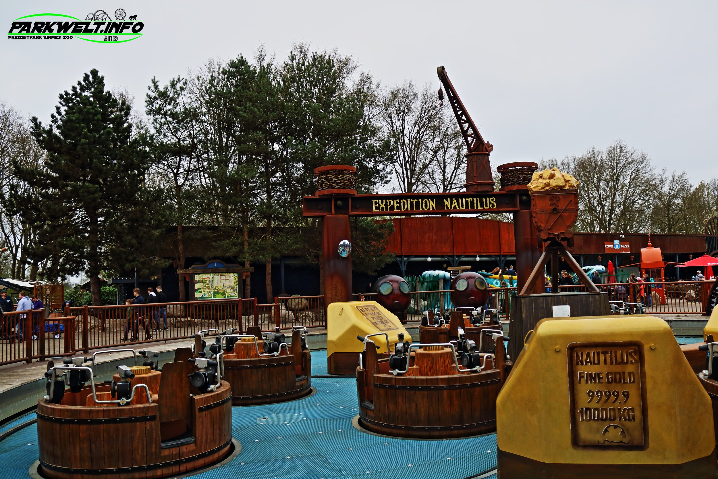 Expedition Nautilus Mack Rides Twist n Splash Attractiepark Slagharen Freizeitpark Themepark Attraktionen Fahrgeschäfte Info Park Plan map guide anfahrt