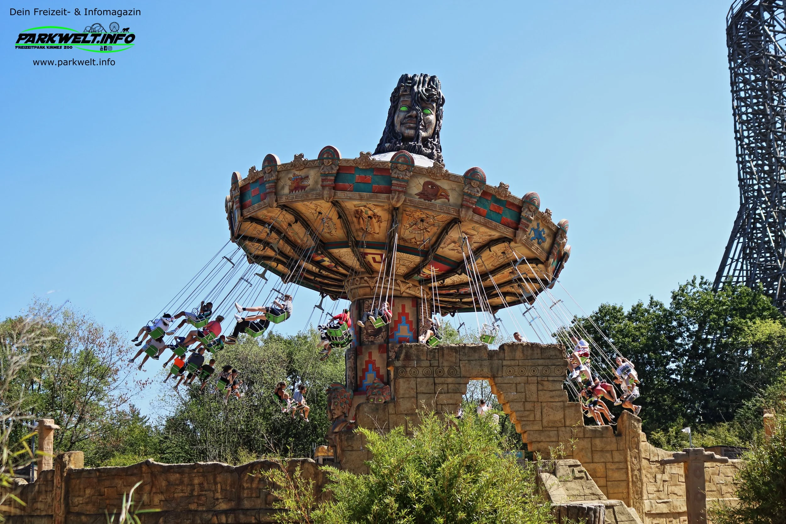Heide Park Resort Soltau Niedersachsen Freizeitpark Themepark Colossos Achterbahn Attraktionen Park Plan Adresse Infos Bilder Show