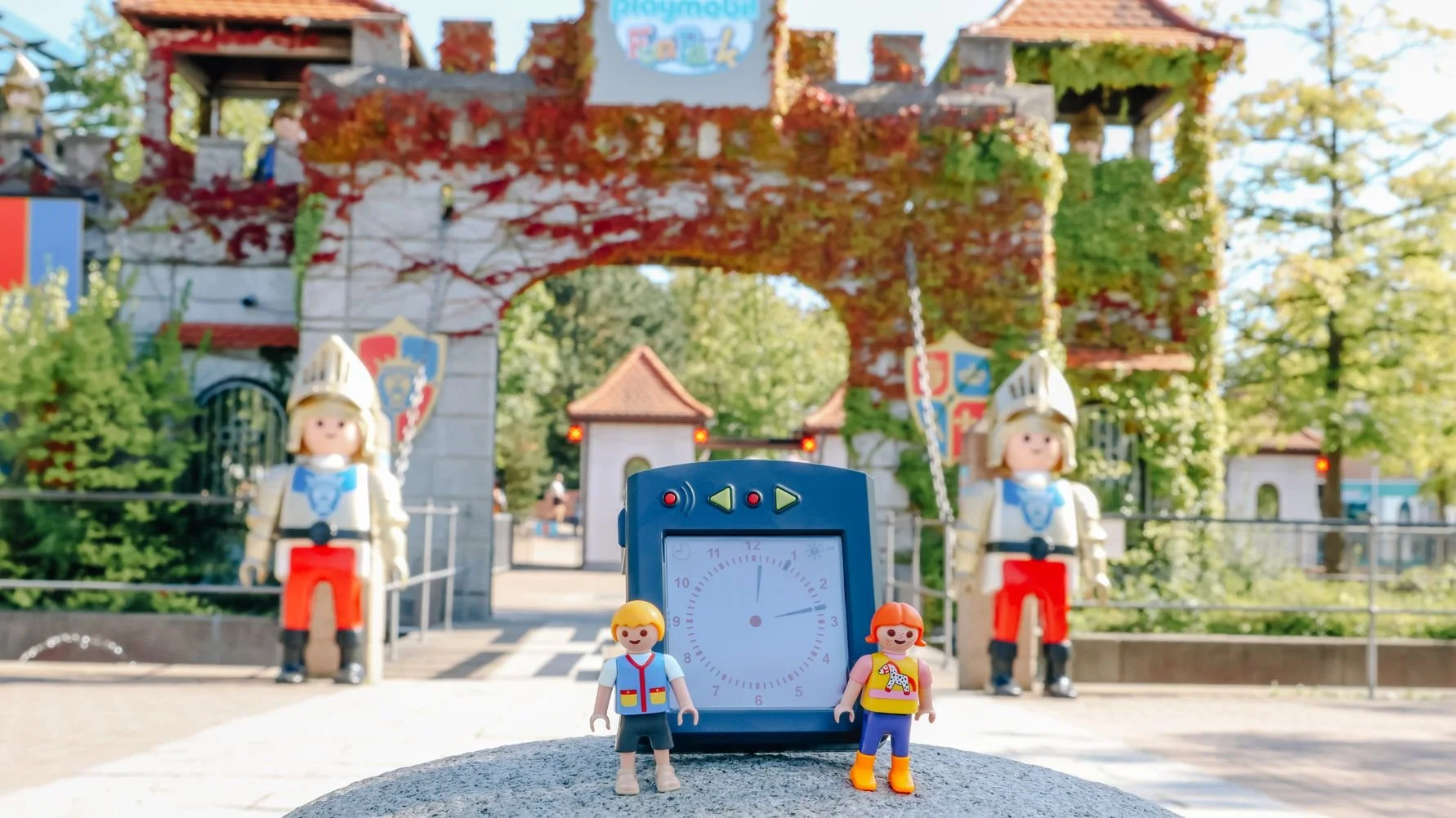 Freier Eintritt und gratis Schulwecker: Schulanfänger-Aktion im Playmobil-FunPark