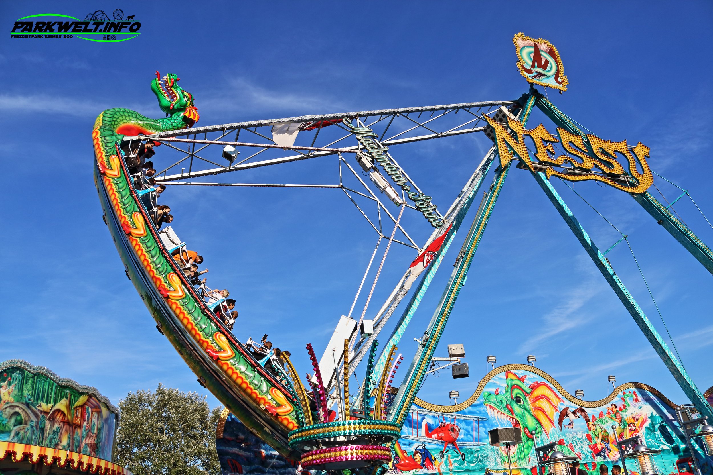 Nessy hans perter markmann kalbfleisch schiffschaukel großschaukel  Coaster Kirmes Volksfest Jahrmarkt Attraktion Fahrgeschäft Karussell  Daten Infos Technische