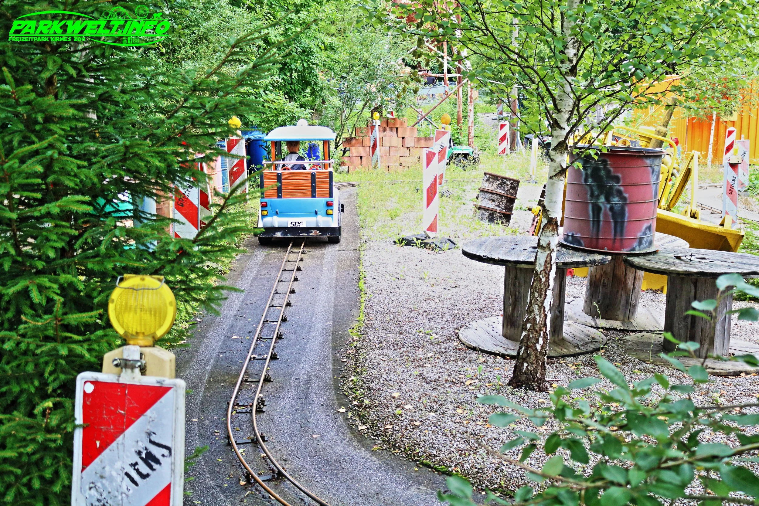 Baustellenfahrt Allgäu Skyline Park SBF Visa Group Mini Trucks