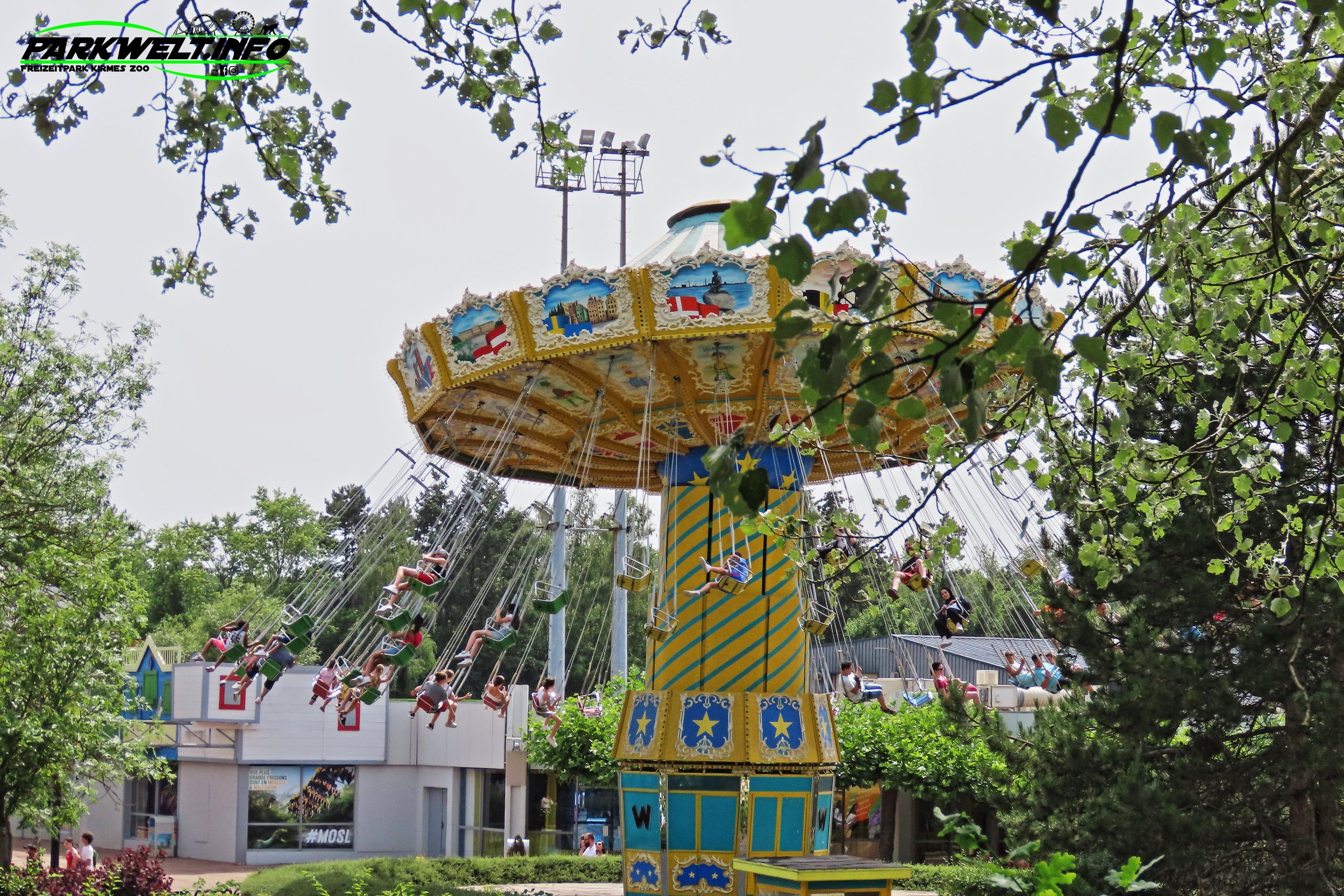 Mistal Wellenflug Kettenkarussell Zierer Walygator Grand Est Parc Freizeitpark Frankreich France Metz Attraktionen Park Plan Map Guide Anfahrt Attraktionen Fahrgeschäfte Achterbahn Coaster Info