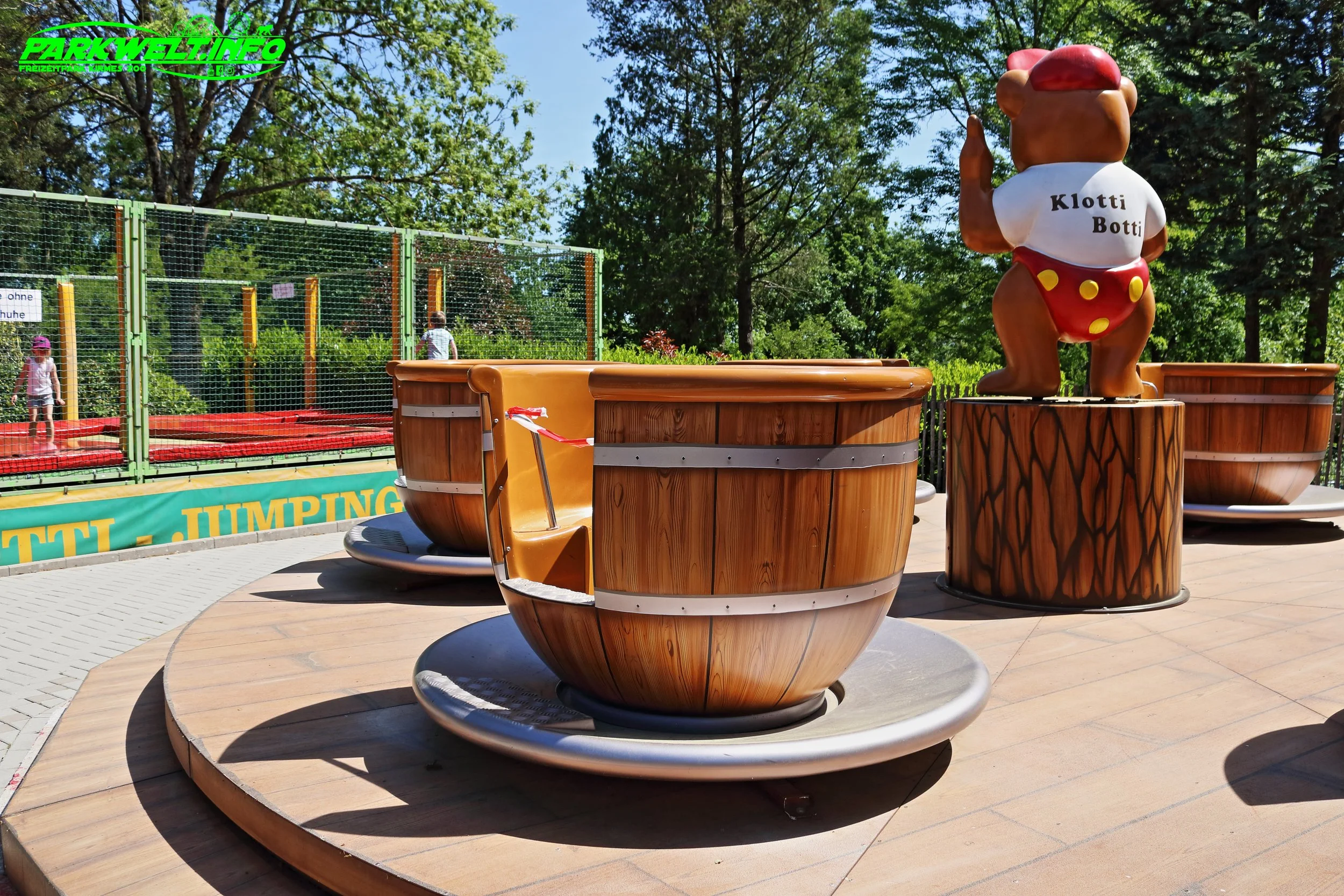 klotti Park klotten wildpark freizeitpark wild attraktionen tiere park plan guide map aktuell klotti botti sbf visa mini tea cup