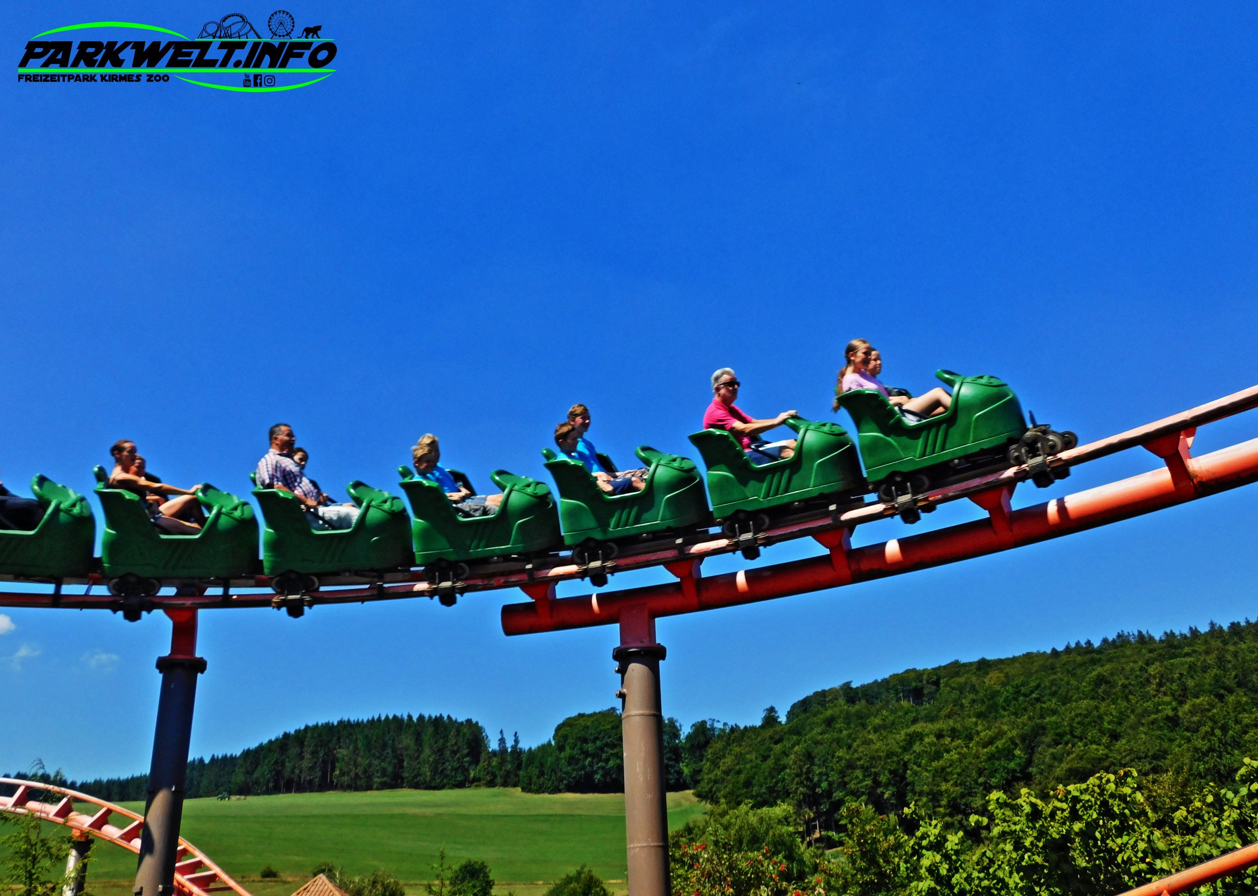 Devils Mine Vekoma Junior Coaster Achterbahn Fort Fun Abenteuerland Freizeitpark