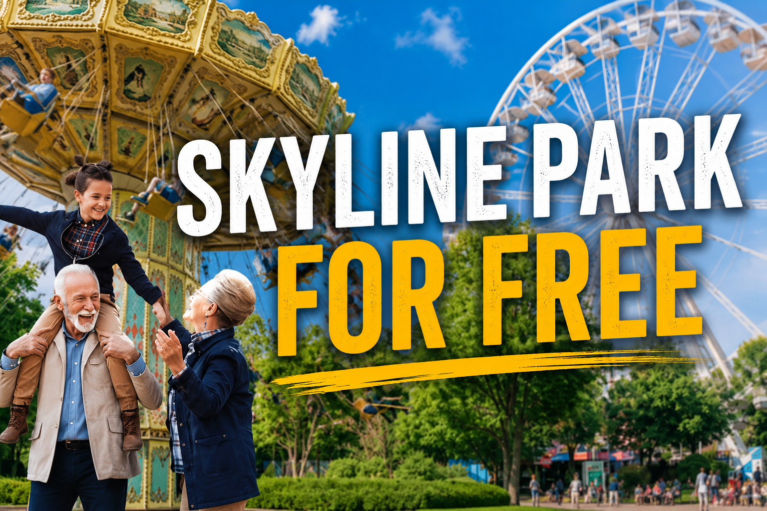 SKYLINE PARK FOR FREE – Ein Tag voller Spaß und Freiheit für alle!