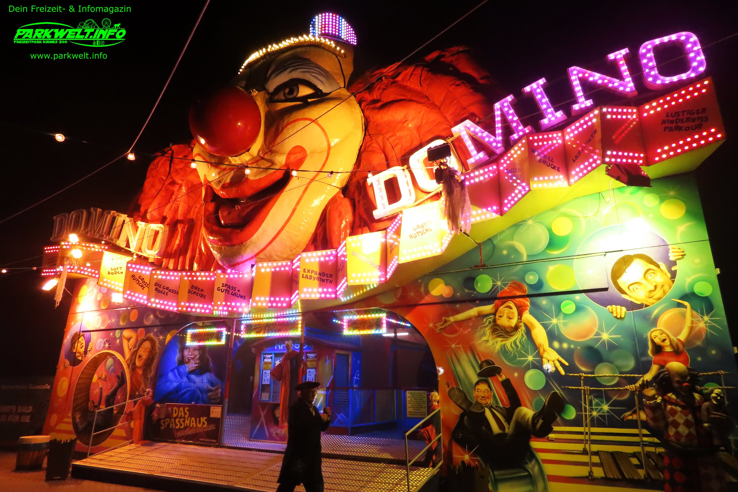Domino Fun House Attraktion Eifelpark Gondorf