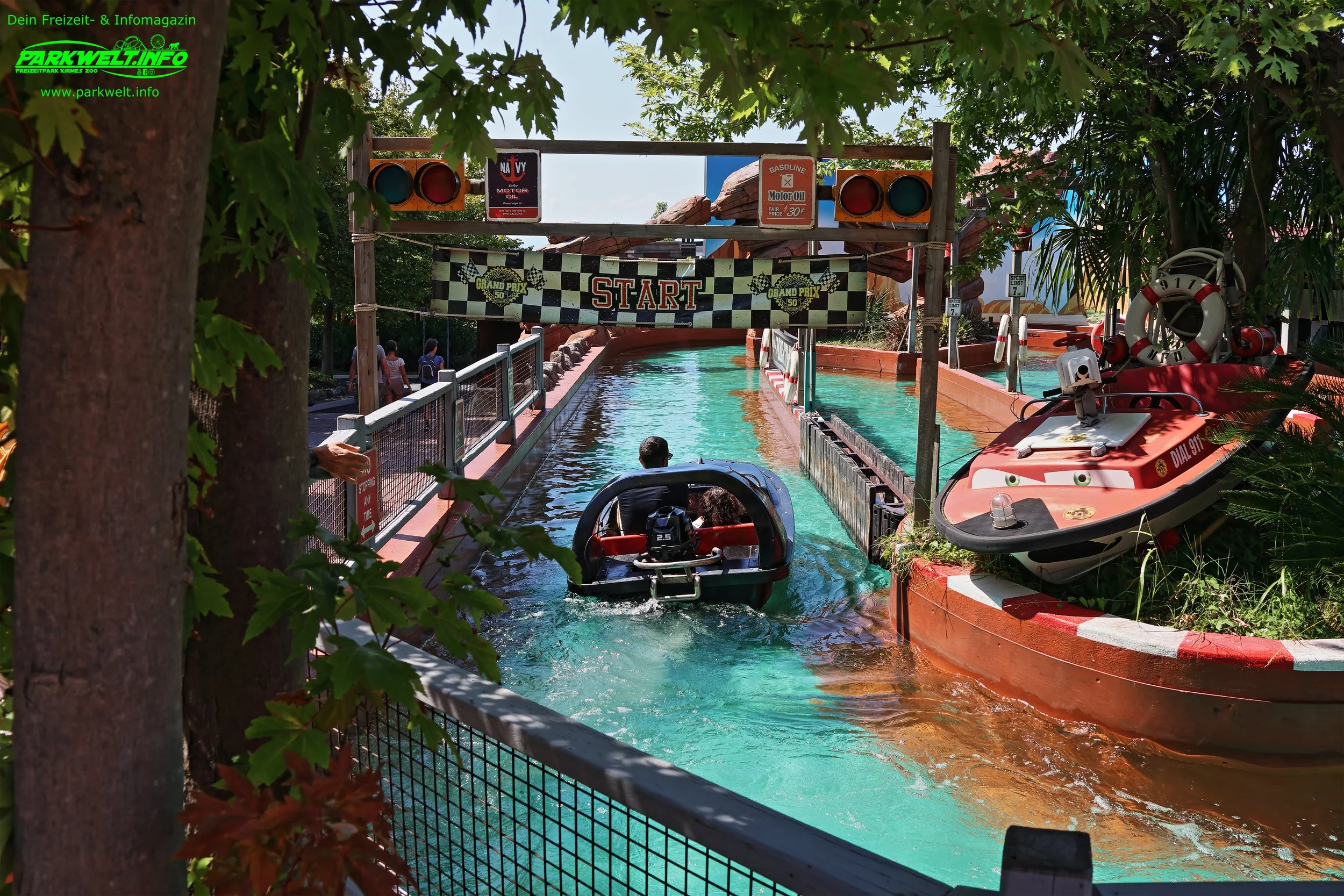 Kitt MiniJet im Movieland Park – Kinder Motorbootfahrt am Gardasee