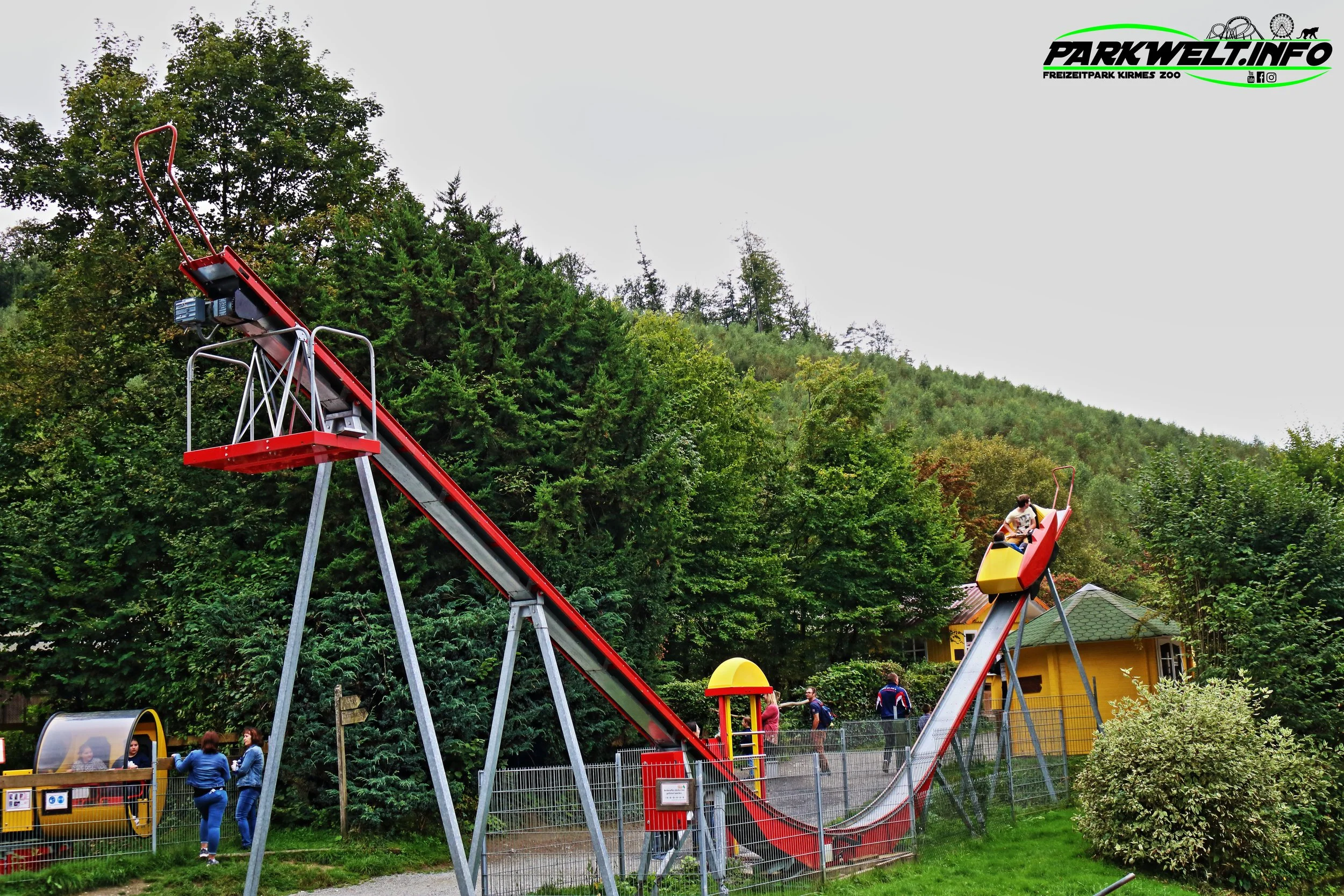 Affen und Vogelpark Eckenhagen Tierpark Wildpark Zoo Nordrhein Westfalen Butterfly 2 Sunkid Heege Pendelbahn
