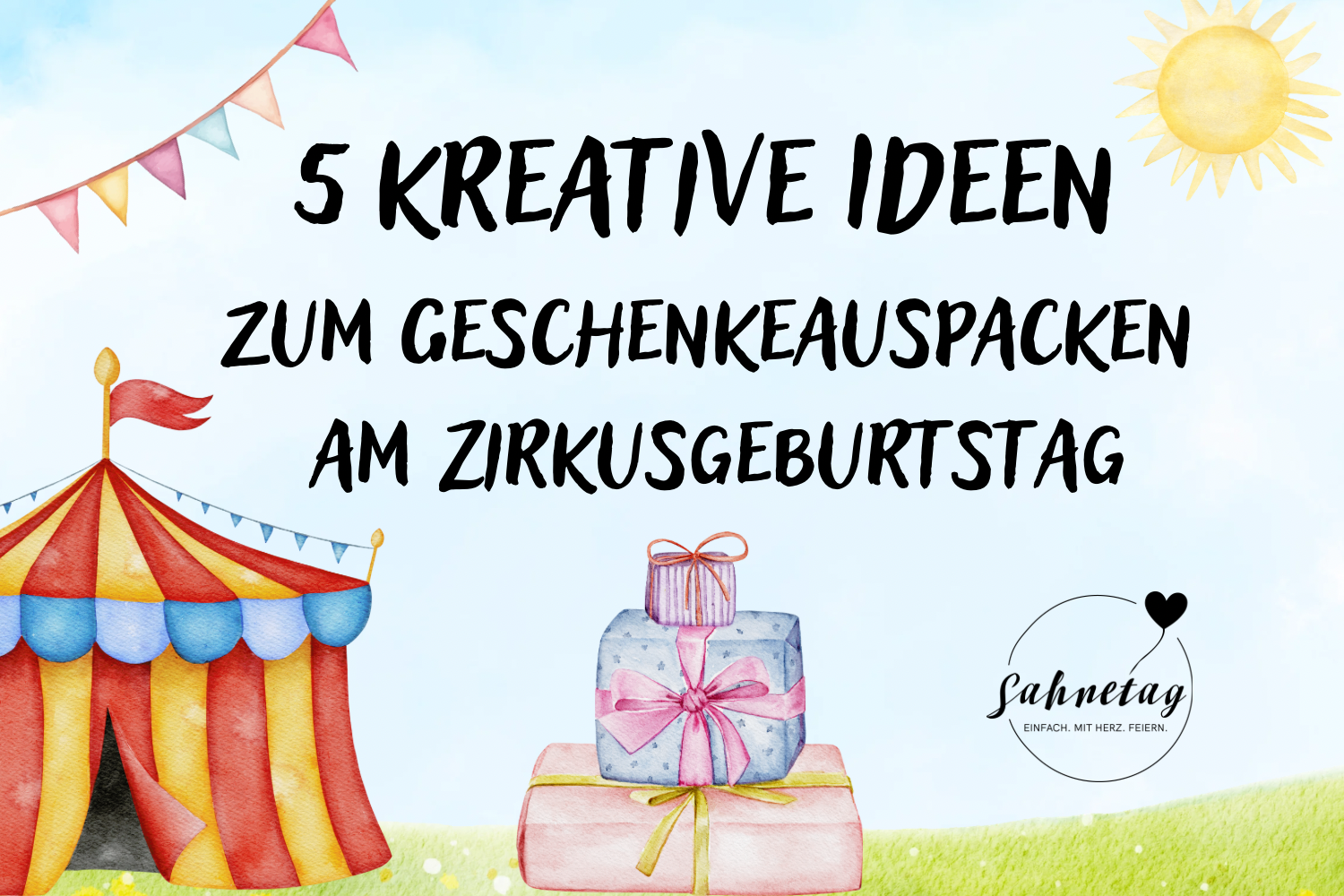 5 kreative Ideen zum Geschenkeauspacken am Kindergeburtstag