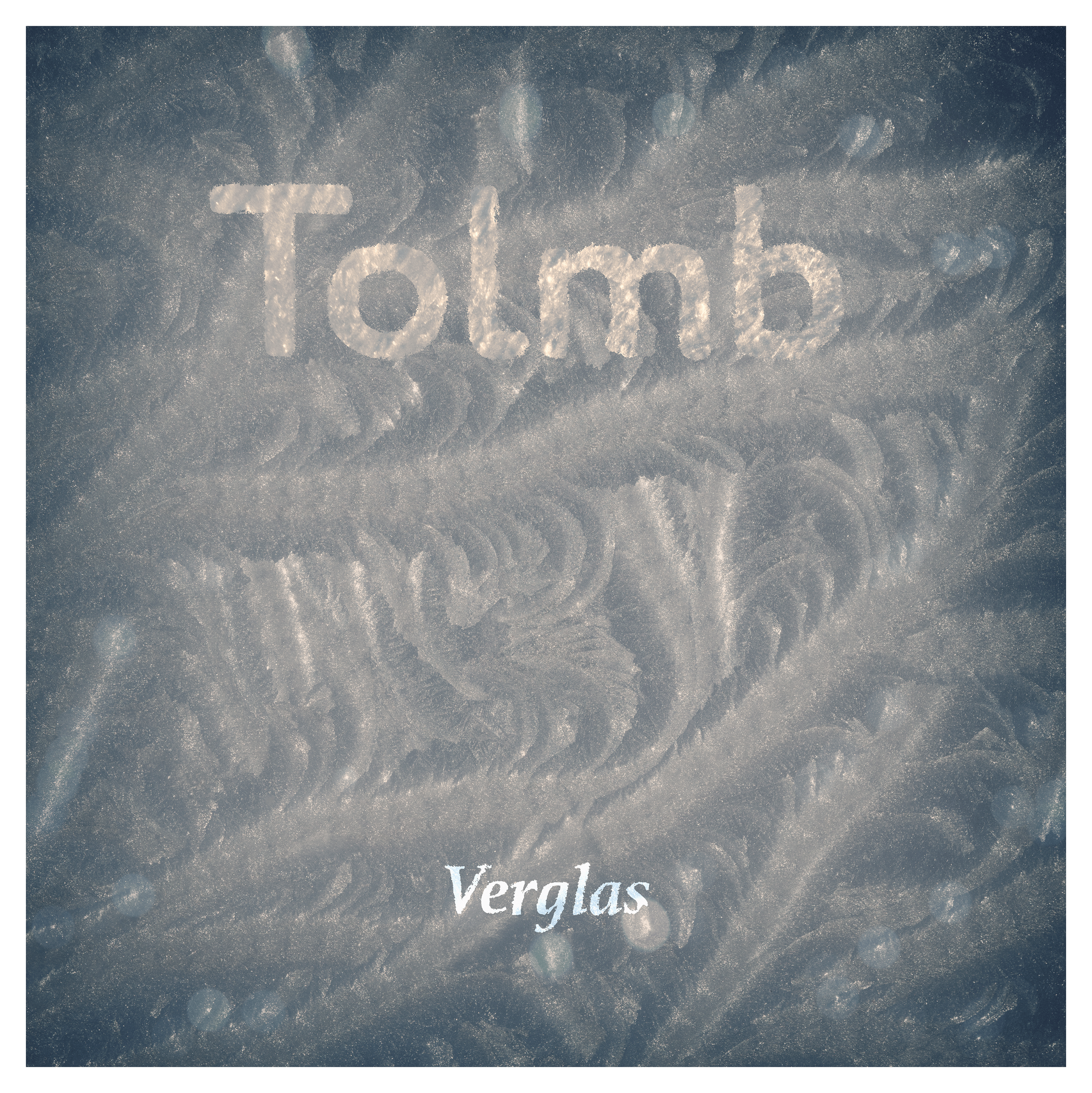The word "Talam" written in the snow with the brand name "Verglas" beneath it.