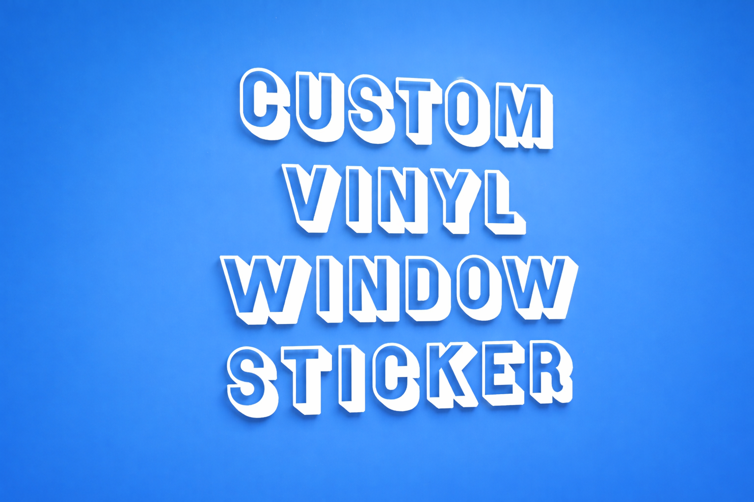 Vinyl Window Stickers