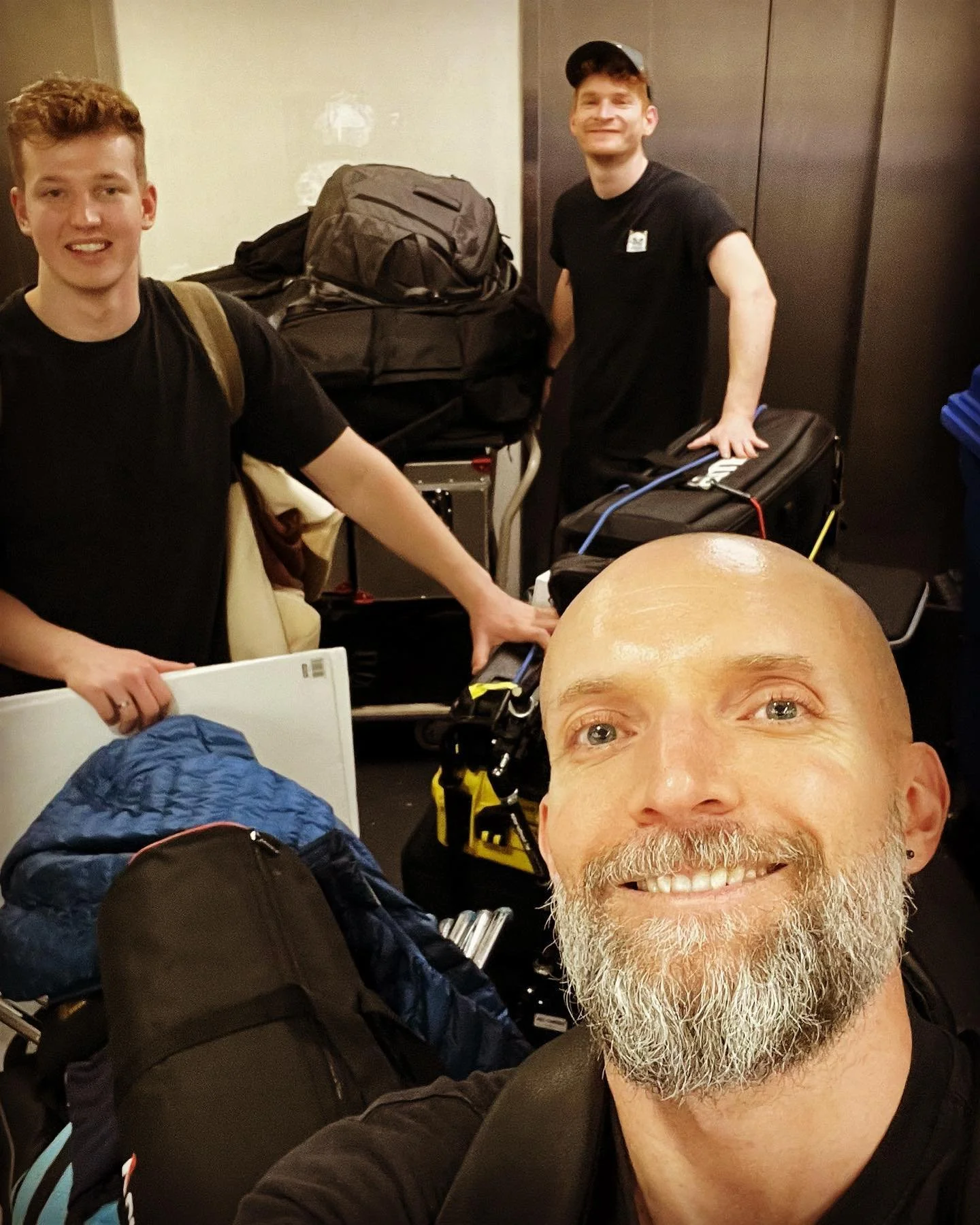 A chaotic but great week filming with these guys. Thanks for all your hard work and constant high spirits. Somehow we made it out the other side. @nedula @olz.mccoy #crewselfie