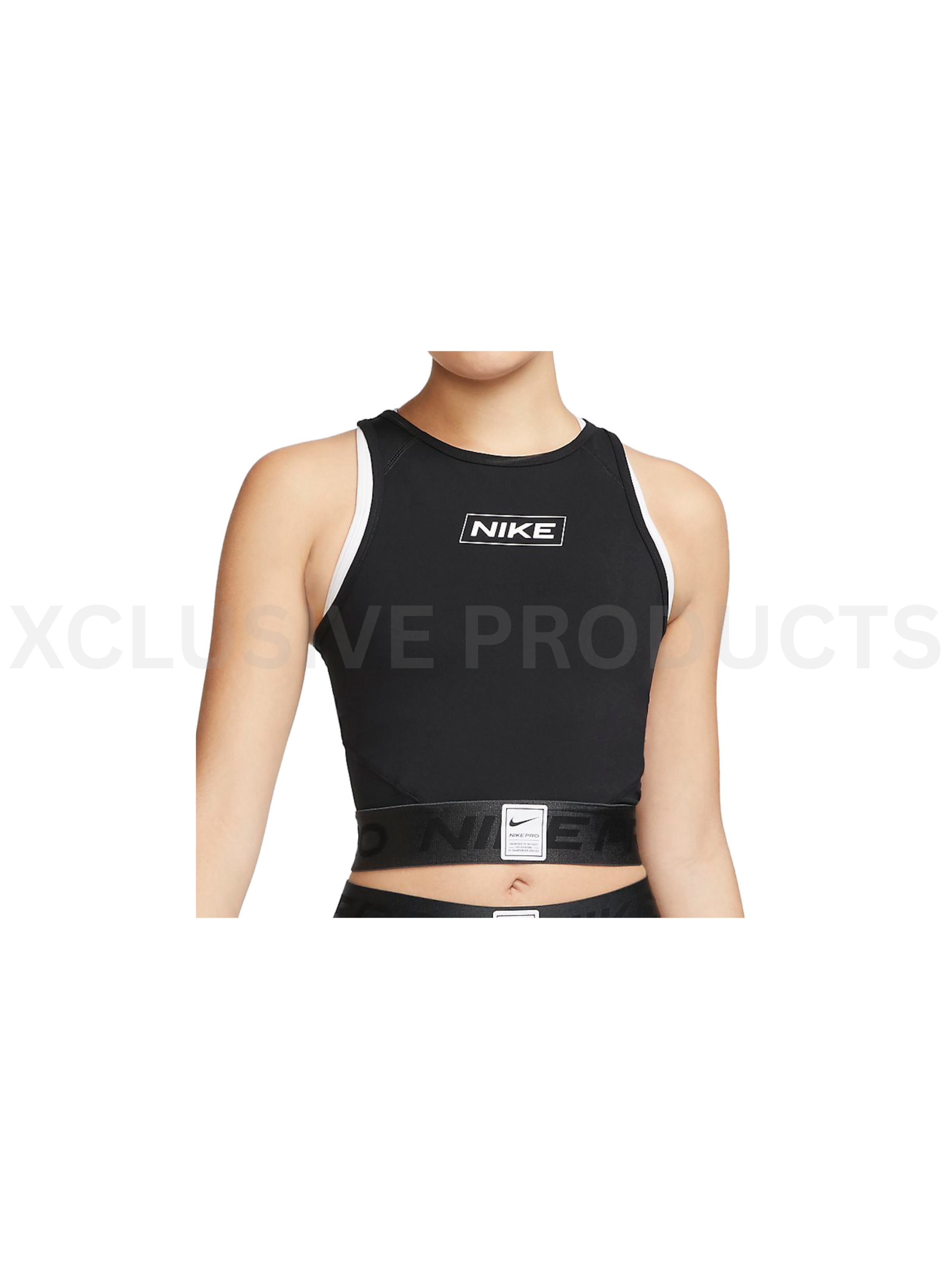 Nike Women's Dri-Fit Training Crop Top - Size Small - DQ5593-010