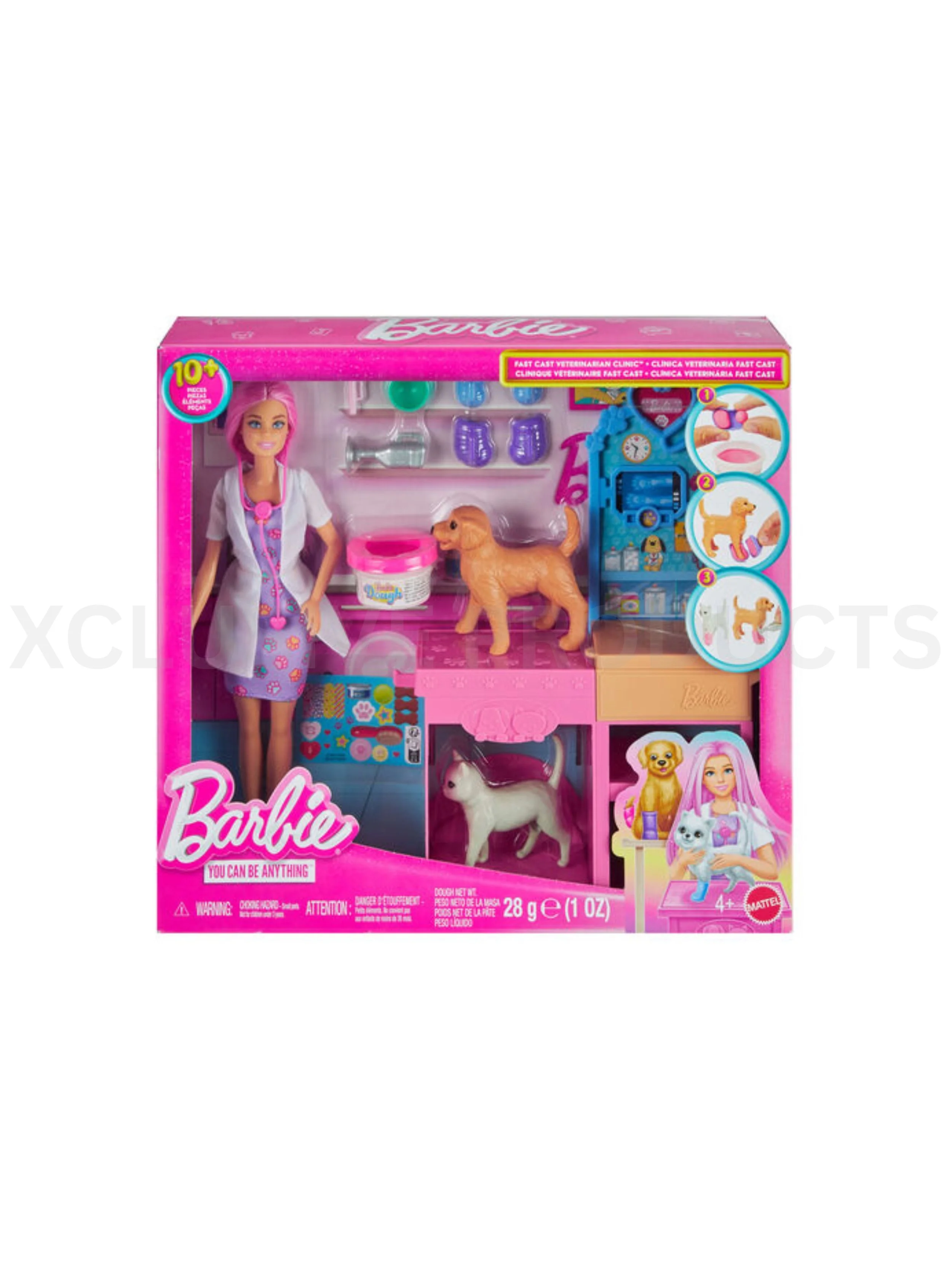 Barbie Fast Cast Veterinarian Clinic