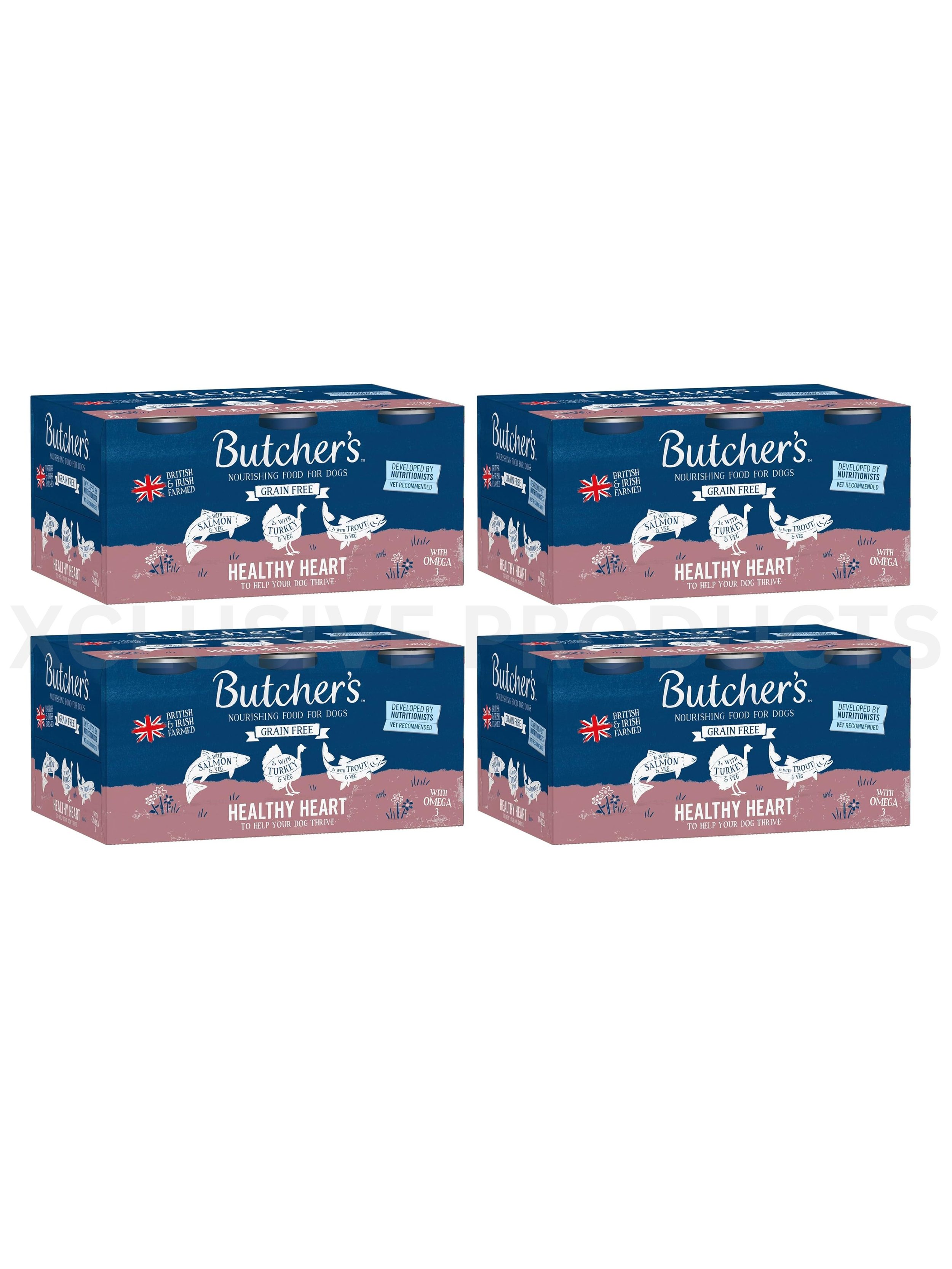 Butcher's Healthy Heart Wet Dog Food Tins - 9.36 kg (24x390g Tins) - BBE DEC 27