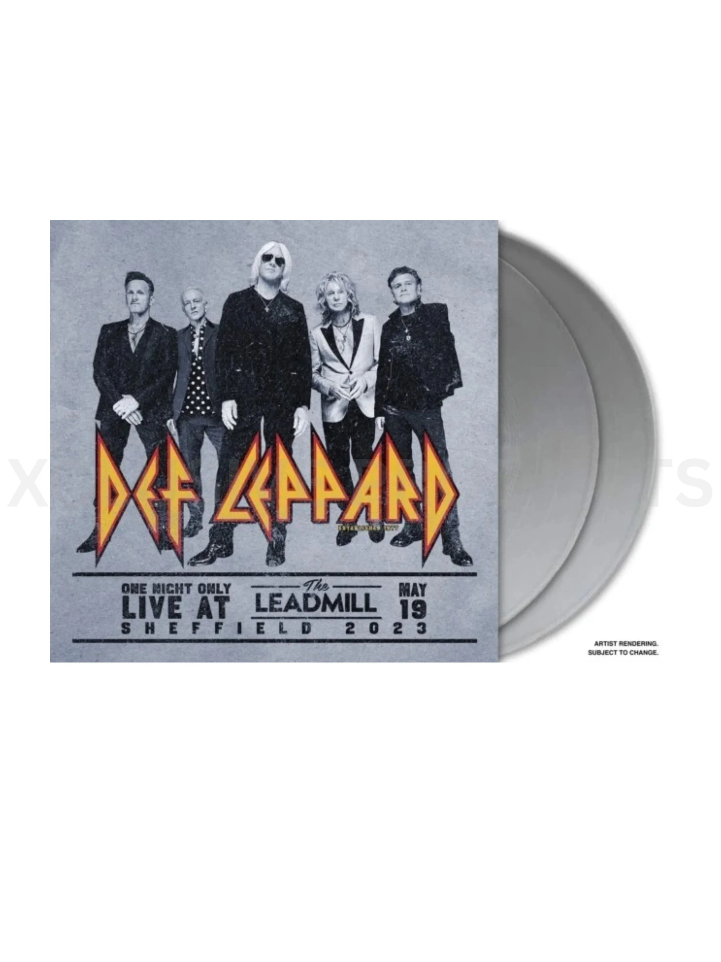 Def Leppard One Night Only Live at The Leadmill Sheffield RSD 2024 Silver Vinyl