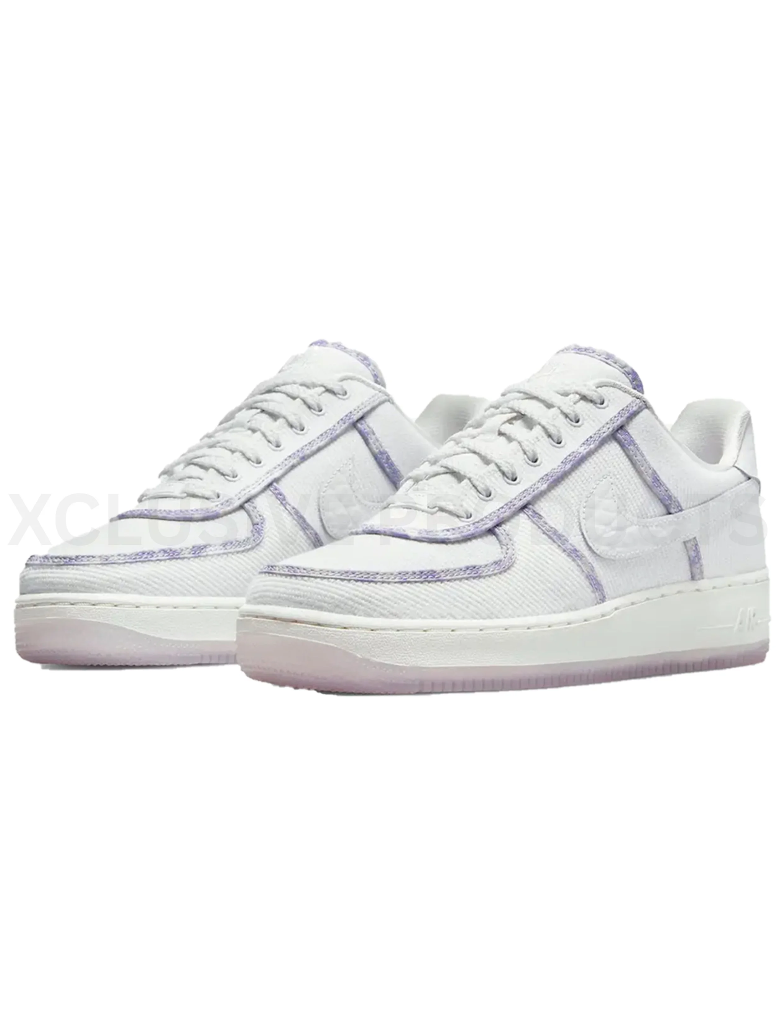 Nike Air Force 1 Low Lavender - White/Lavender - Size UK 4.5 - DV6136-100