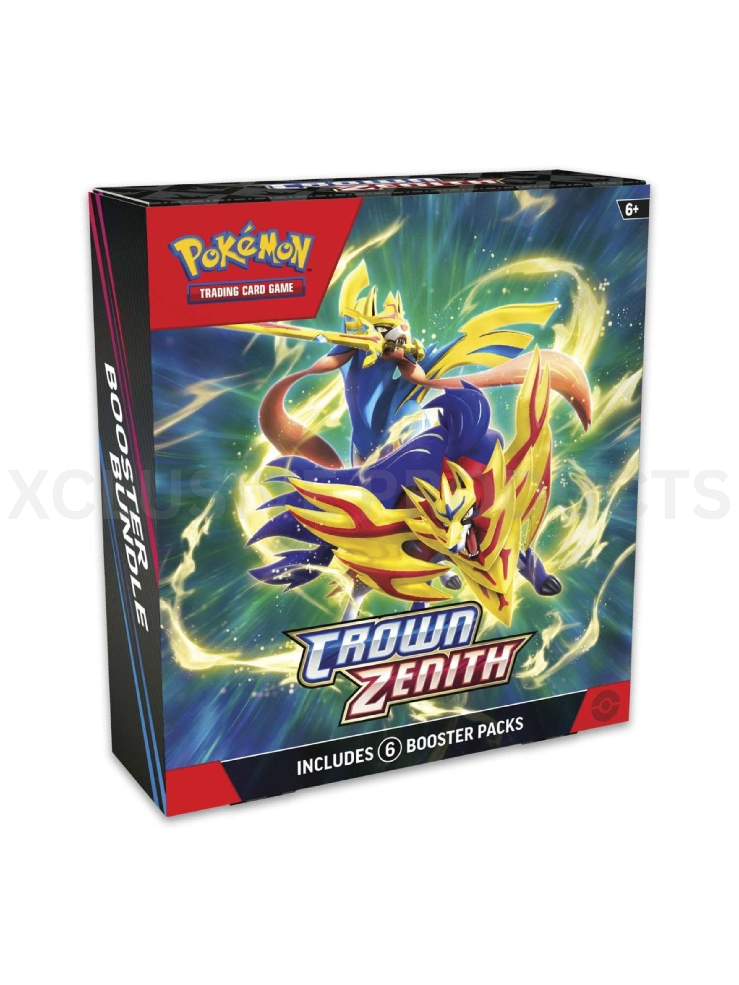 Pokémon TCG Crown Zenith Booster Bundle (6 Packs)