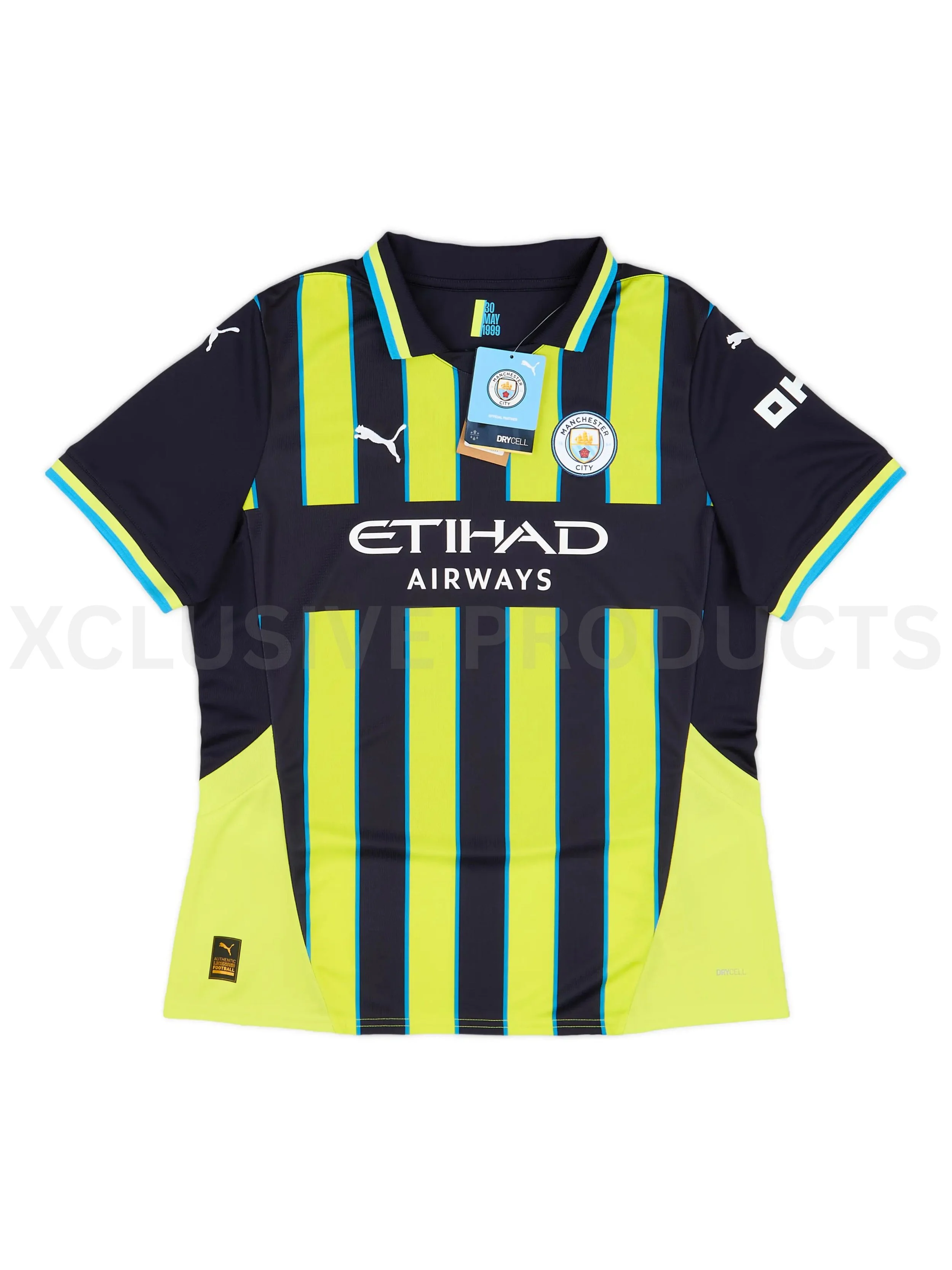 Manchester City Away dryCELL Short Sleeve 2024/25 Football Shirt - XS