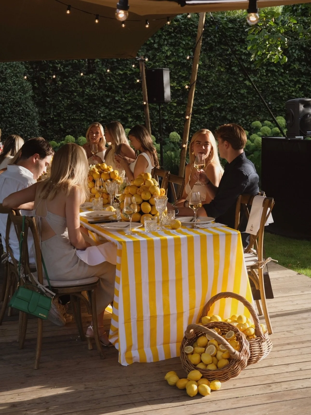 A table set the Loulou way 🍋✨ #21dinner #loulou