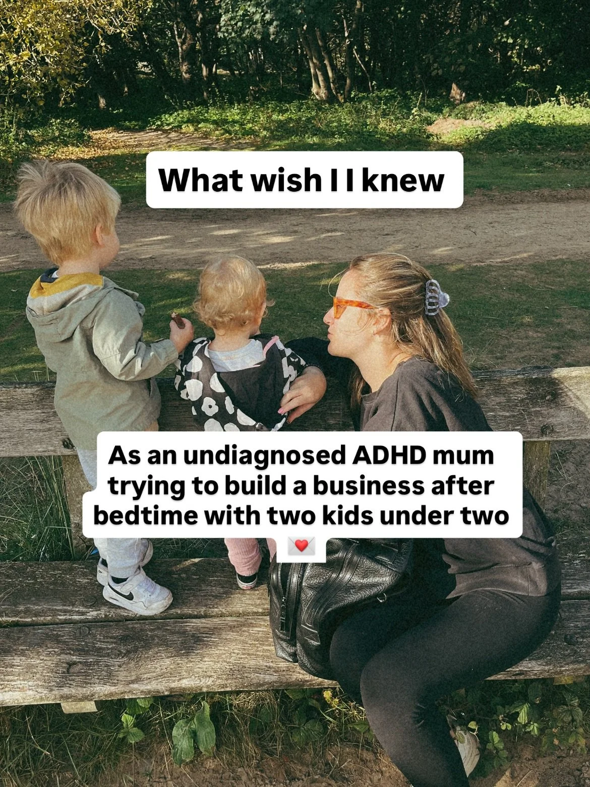This made me emotional 🥹

For the mamas building businesses after bedtime, I see you. I was you, I still am you! 

The juggle is real, and throw in an adhd brain? 🧠 

Yeah, things can feel pretty overwhelming. 

Which is exactly why I&rsquo;m build
