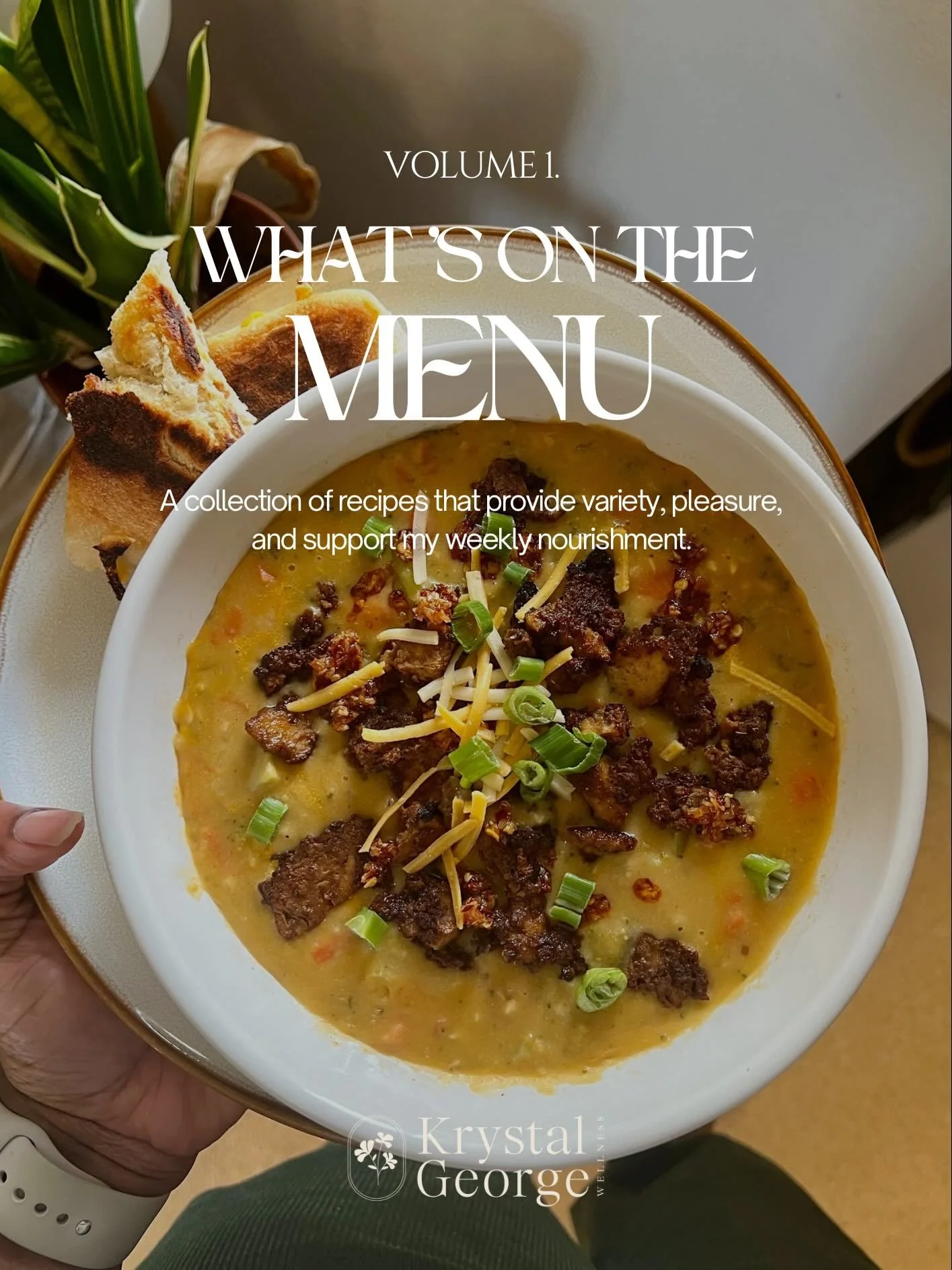 I&rsquo;ve been thinking a lot about how much energy food decisions can take &mdash; especially during full, busy weeks.

I created meal plan guide: What&rsquo;s on the Menu: Vol. 1 using the same weekly meal structure I rely on for myself.
&mdash; l