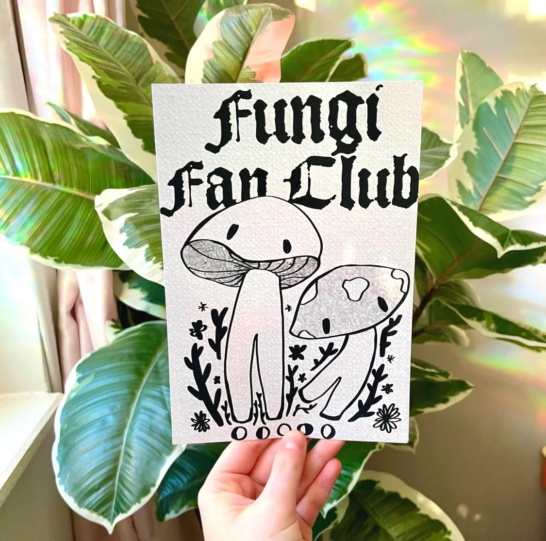 Fungi Fan Club Print