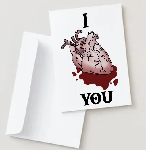 ‘I Heart You’ Valentine’s Card