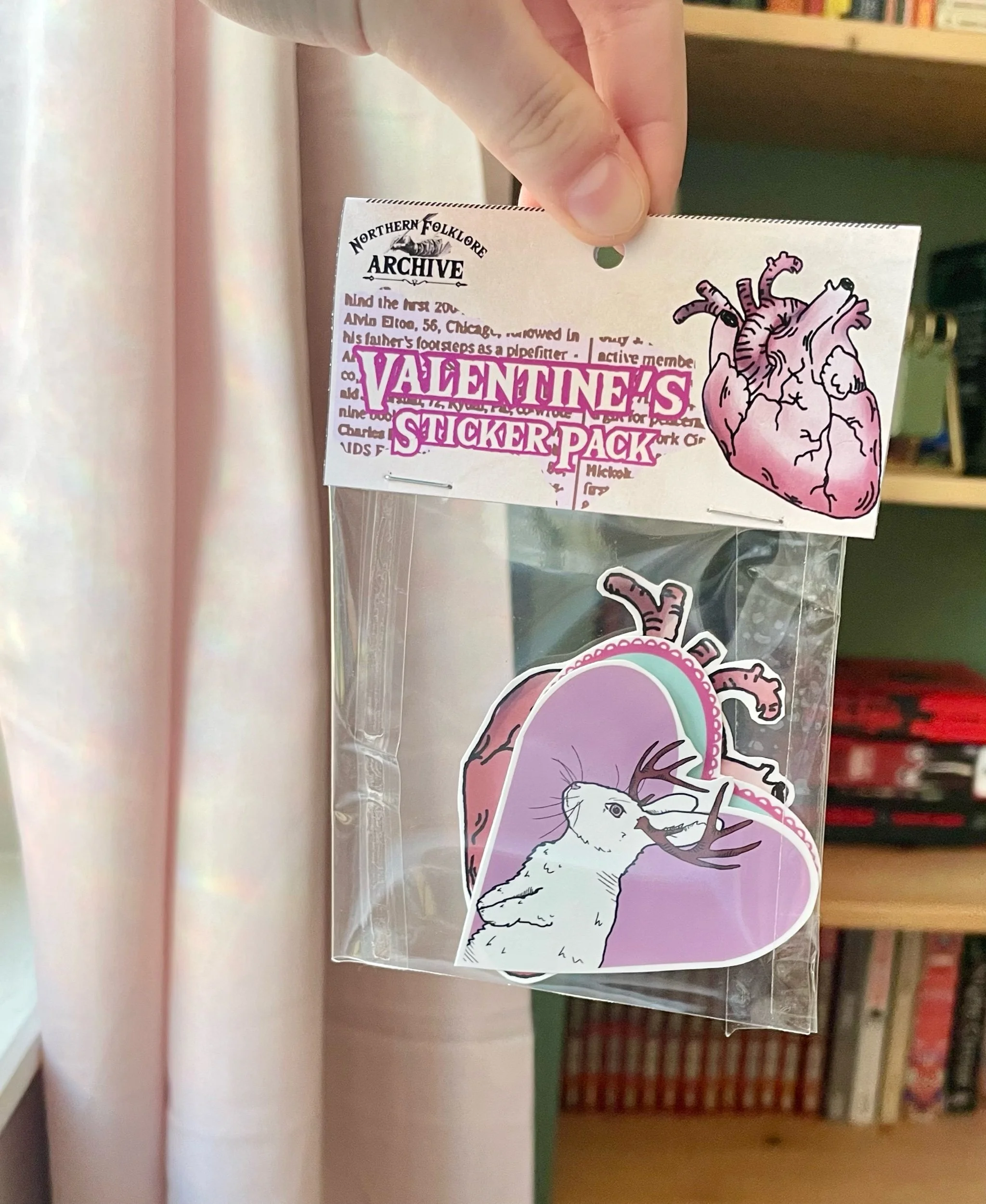 Valentine’s Vinyl Sticker Pack
