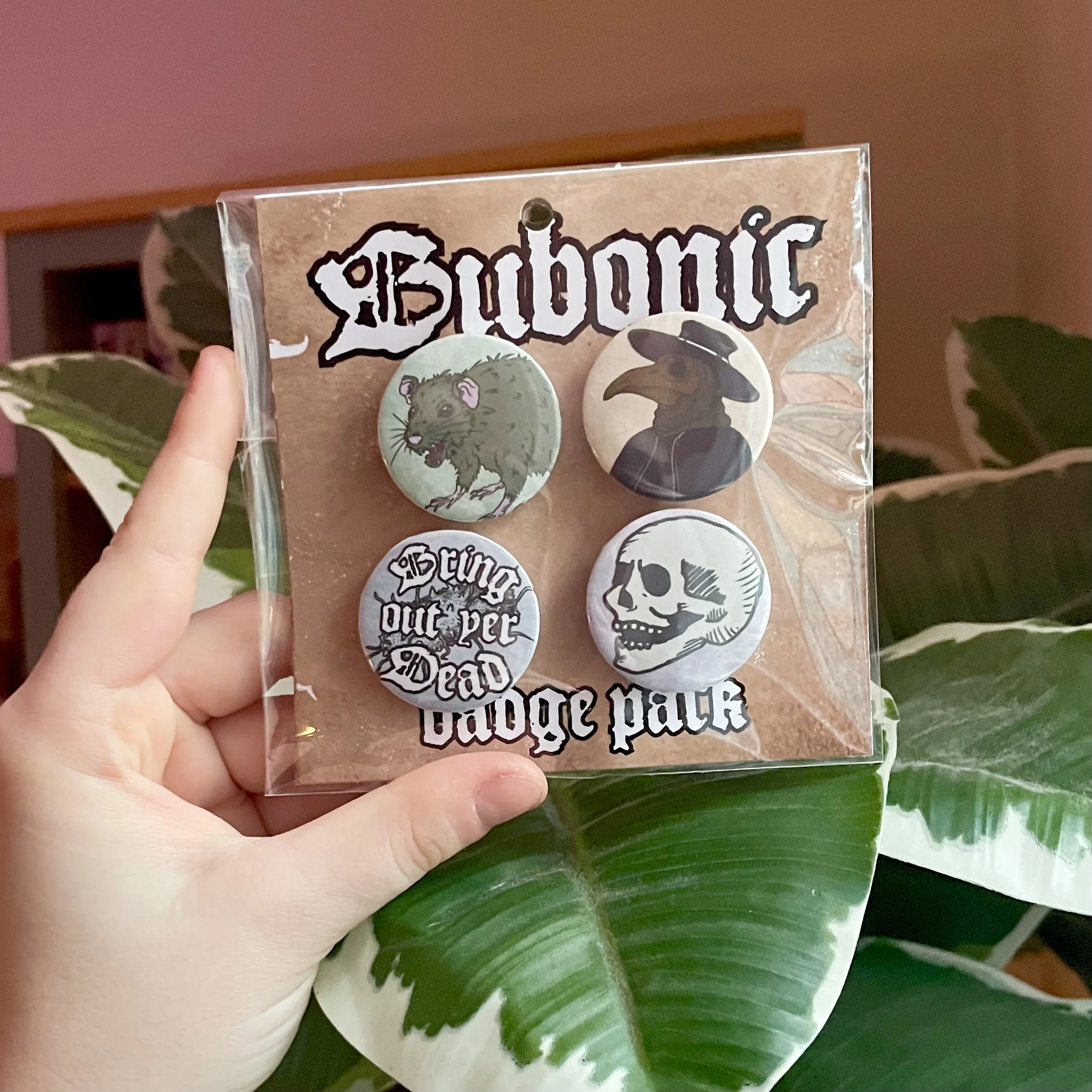 Bubonic Badge Pack